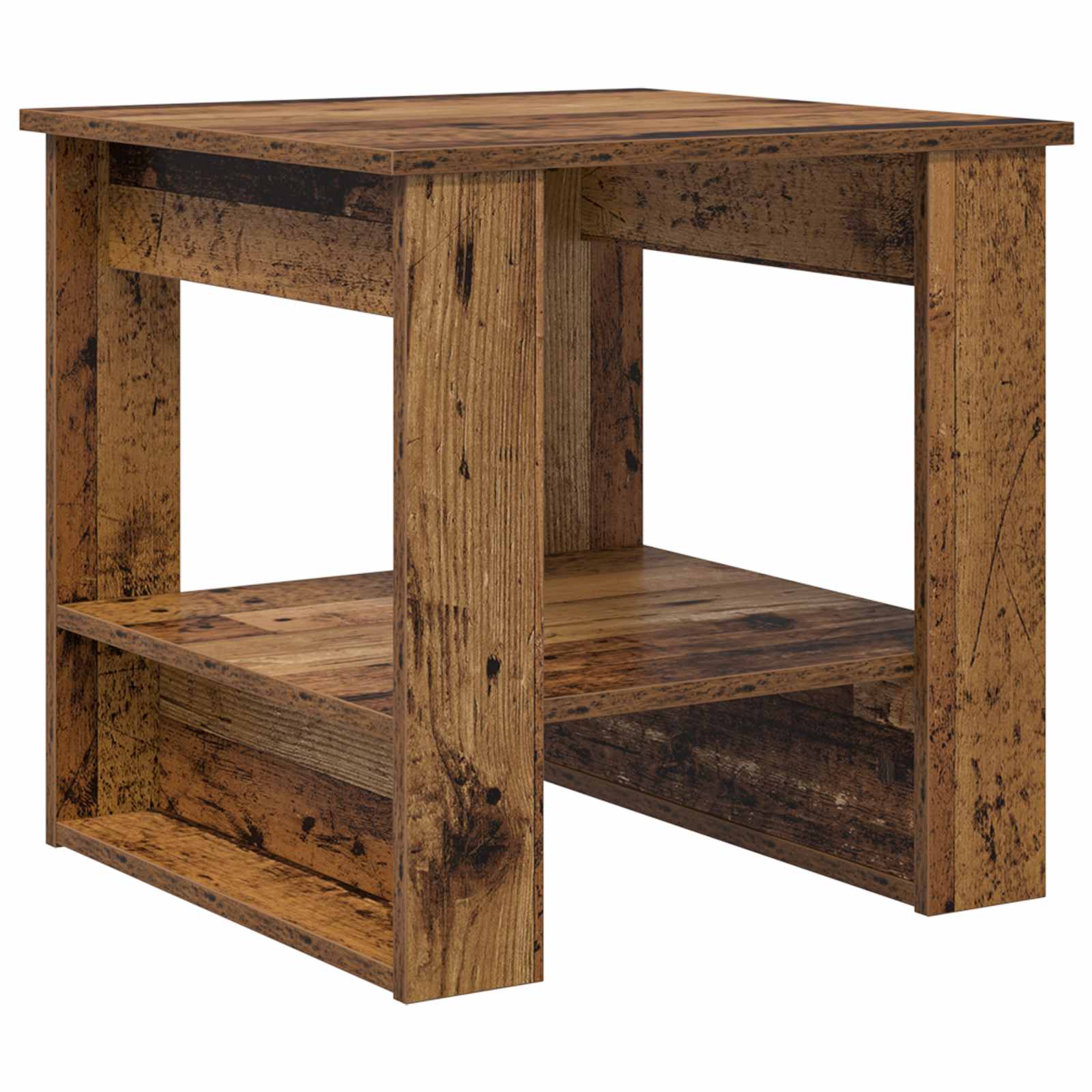 Table basse Bois ancien 51 x 50 x 50 cm Bois d'ingénierie - XIOS