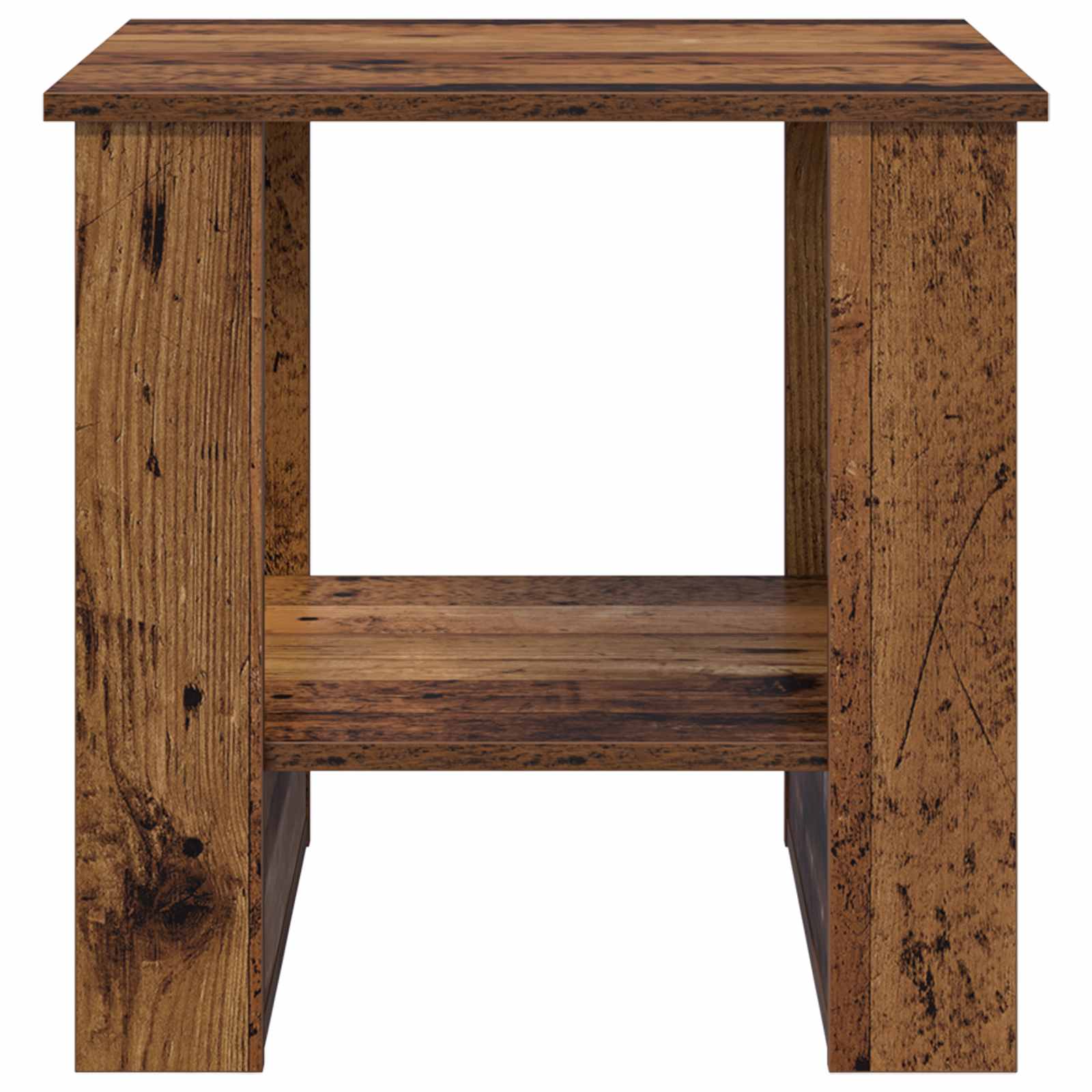 Table basse Bois ancien 51 x 50 x 50 cm Bois d'ingénierie - XIOS