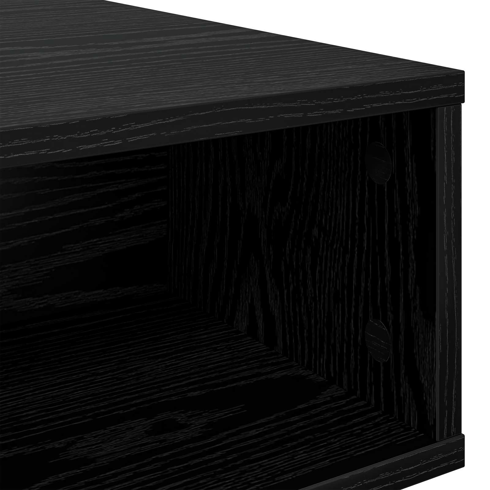 Table basse Chêne noir 105 x 50 x 32,5 cm Bois d'ingénierie - XIOS