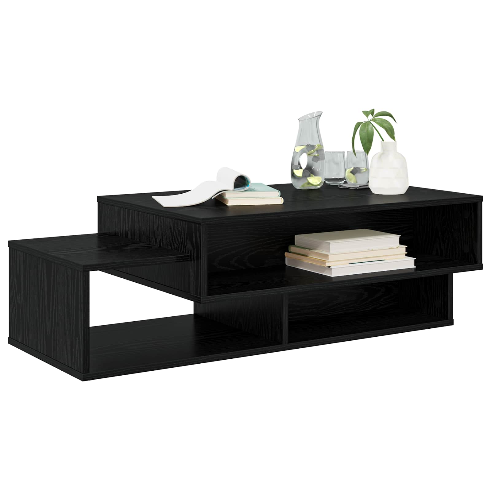 Table basse Chêne noir 105 x 50 x 32,5 cm Bois d'ingénierie - XIOS