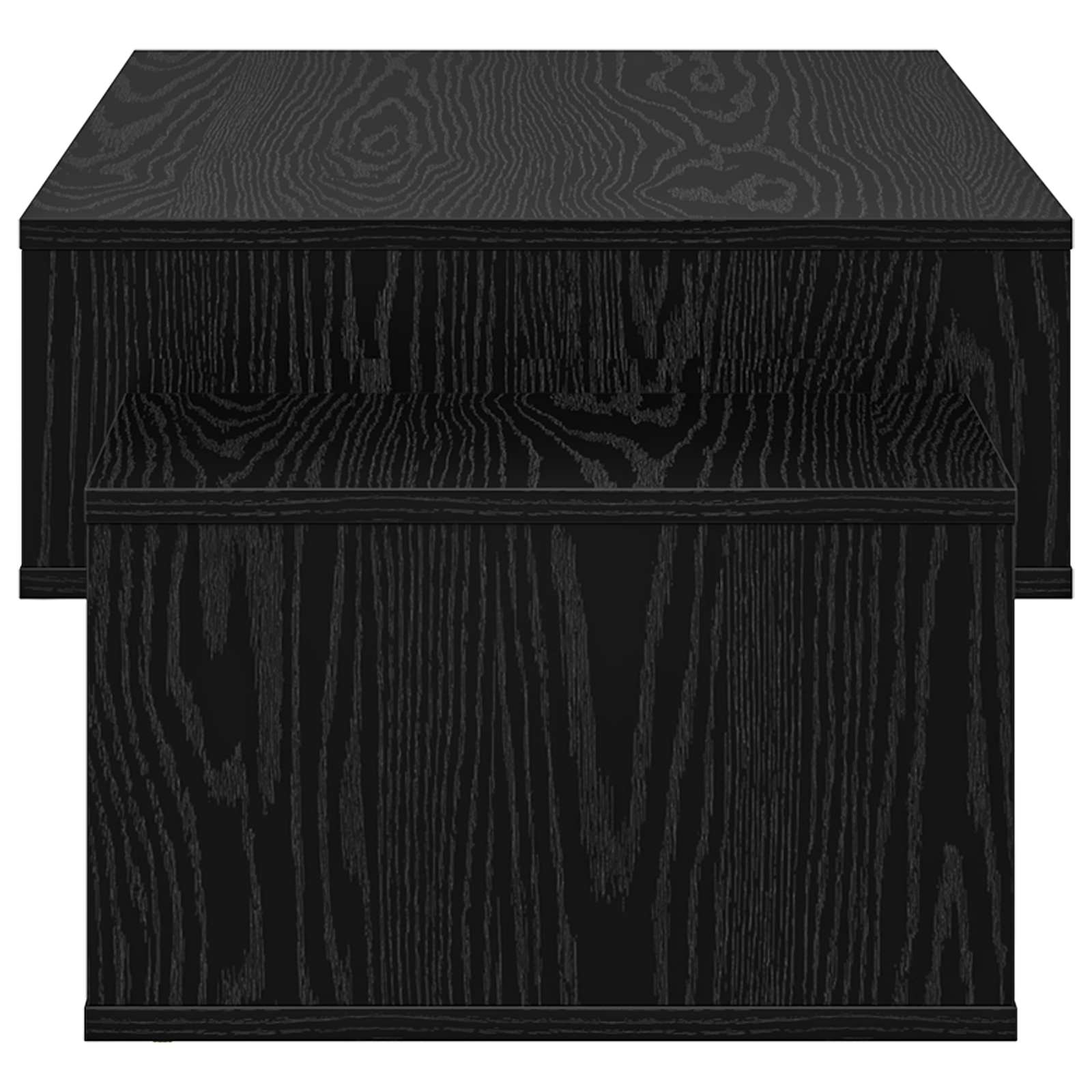 Table basse Chêne noir 105 x 50 x 32,5 cm Bois d'ingénierie - XIOS