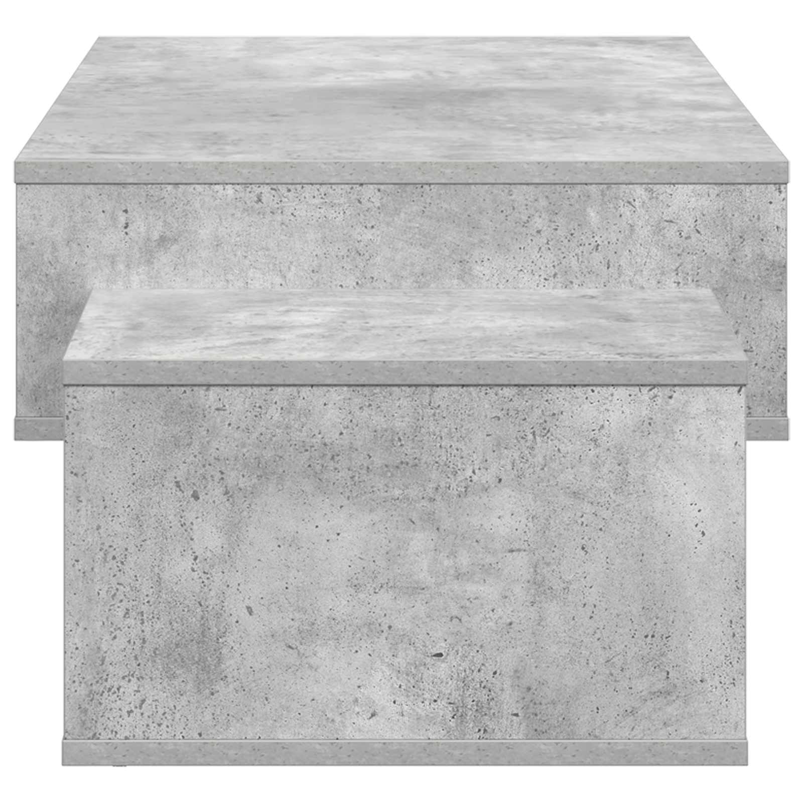 Table basse Gris béton 105 x 50 x 32,5 cm Bois d'ingénierie - XIOS
