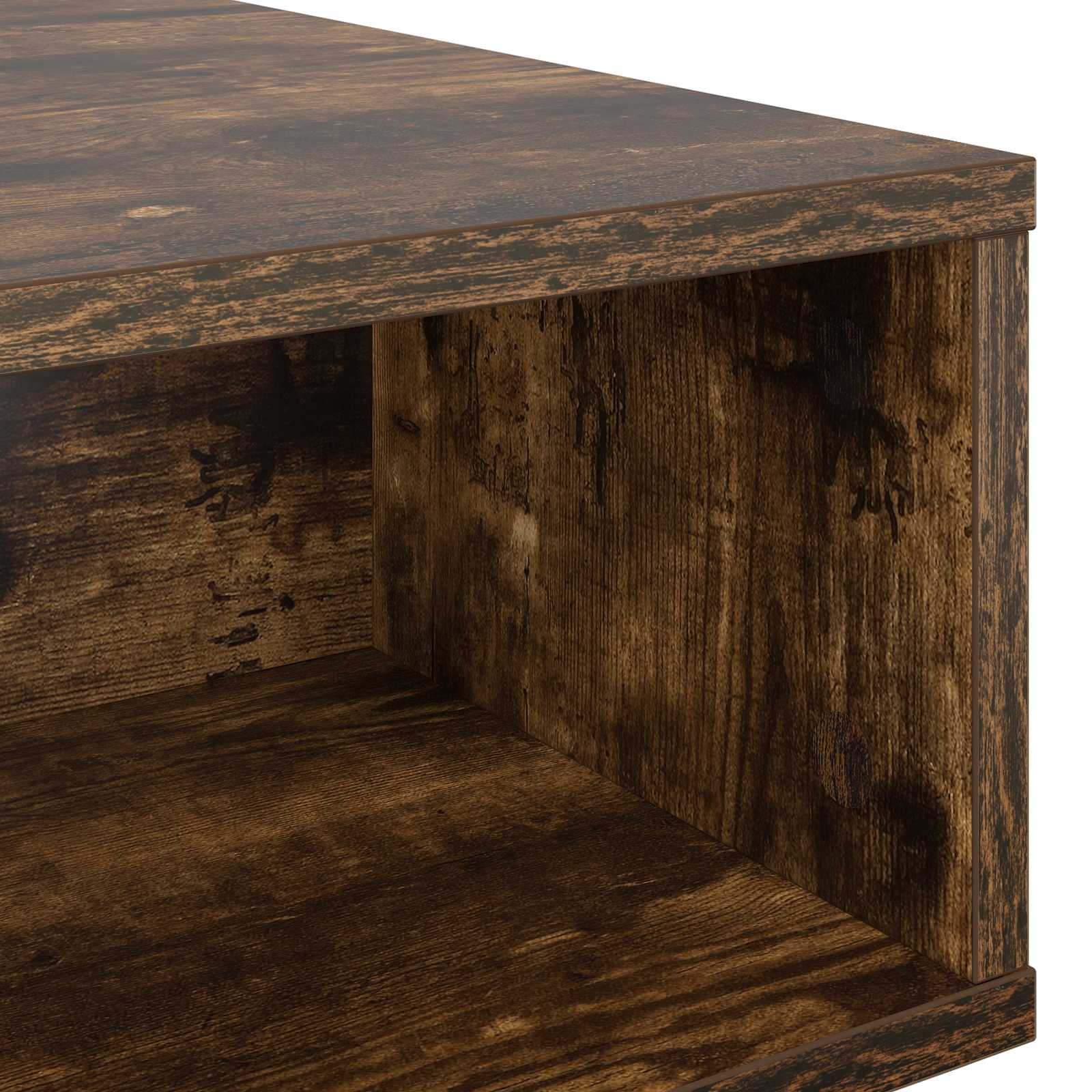 Table basse Chêne fumé 105 x 50 x 32,5 cm Bois d'ingénierie - XIOS