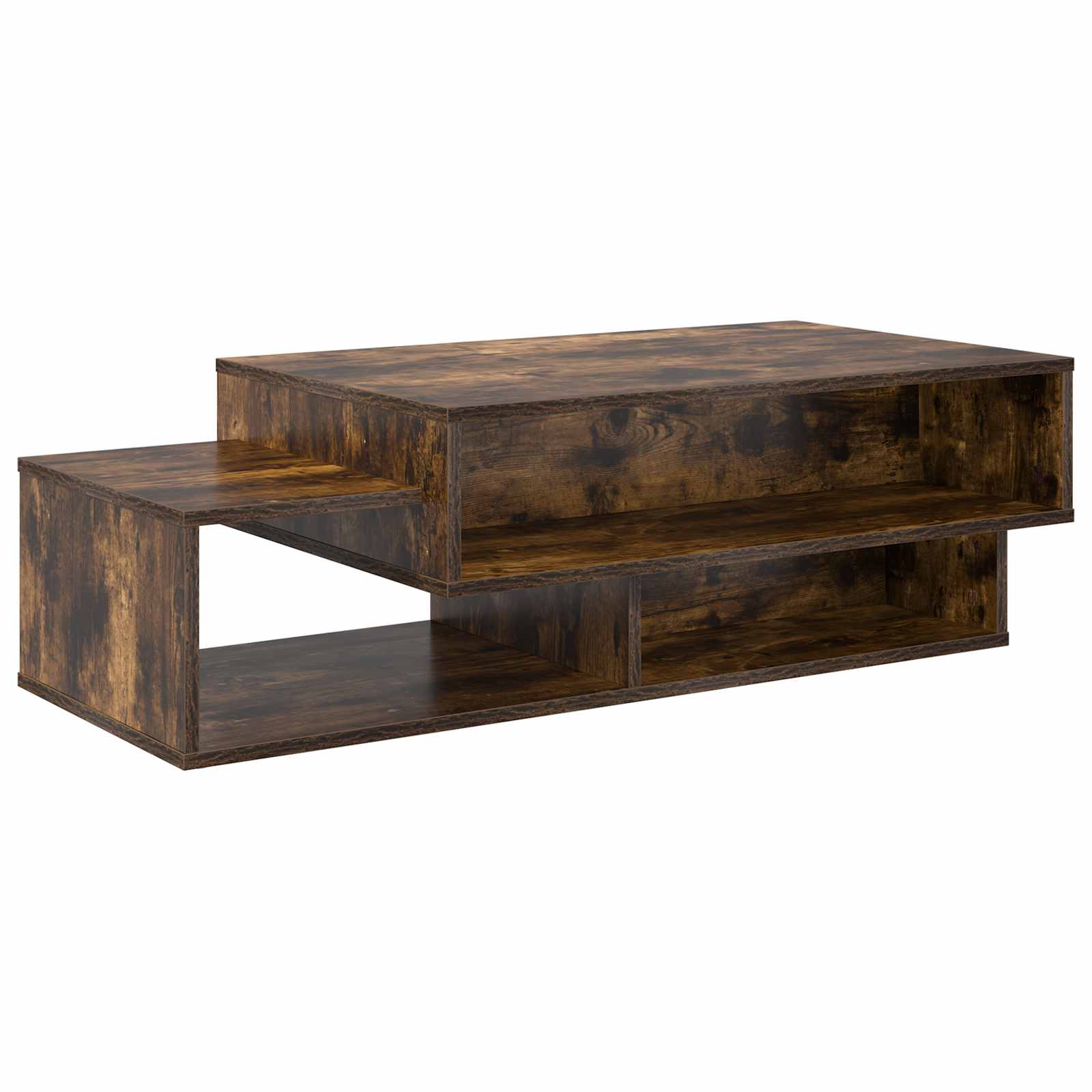 Table basse Chêne fumé 105 x 50 x 32,5 cm Bois d'ingénierie - XIOS