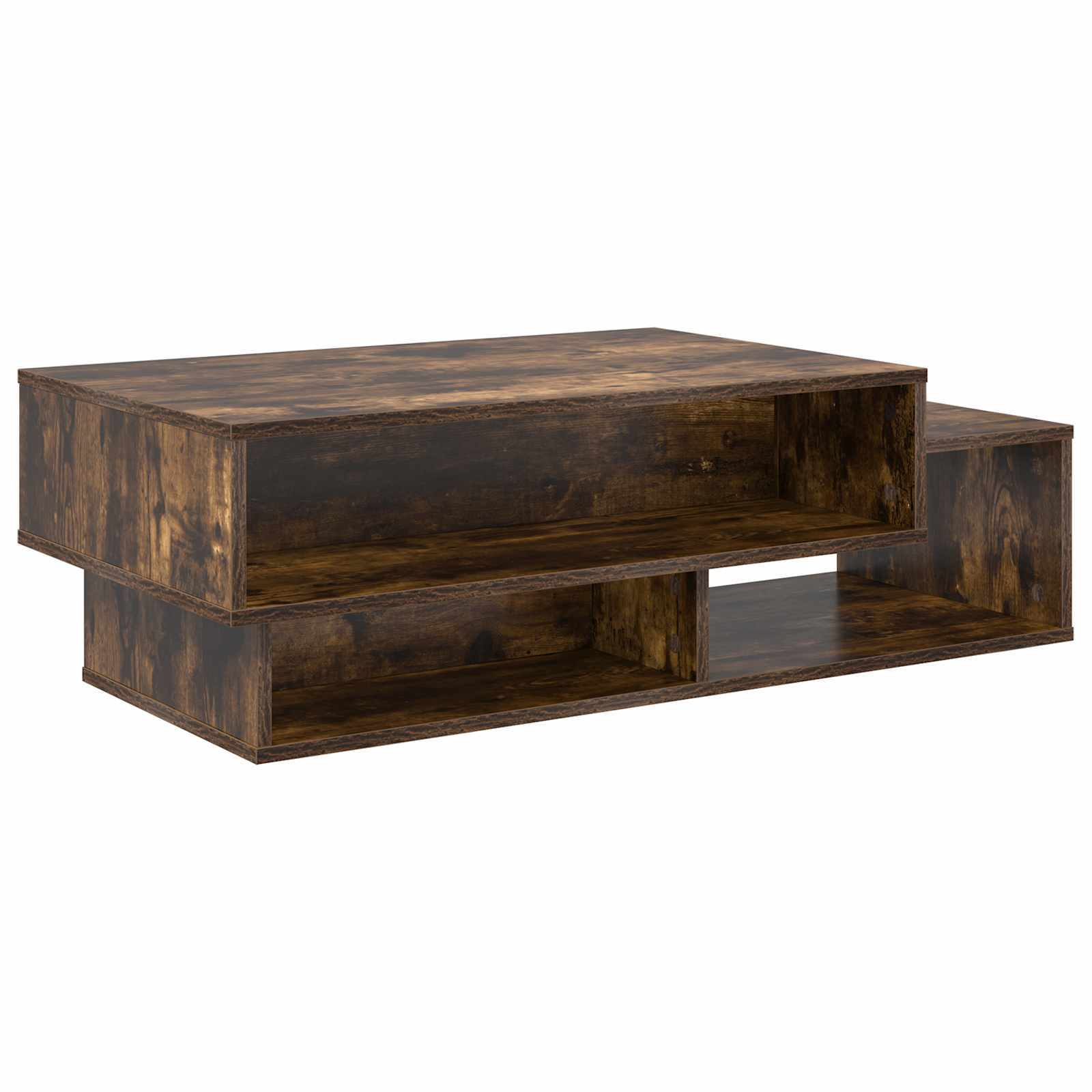 Table basse Chêne fumé 105 x 50 x 32,5 cm Bois d'ingénierie - XIOS