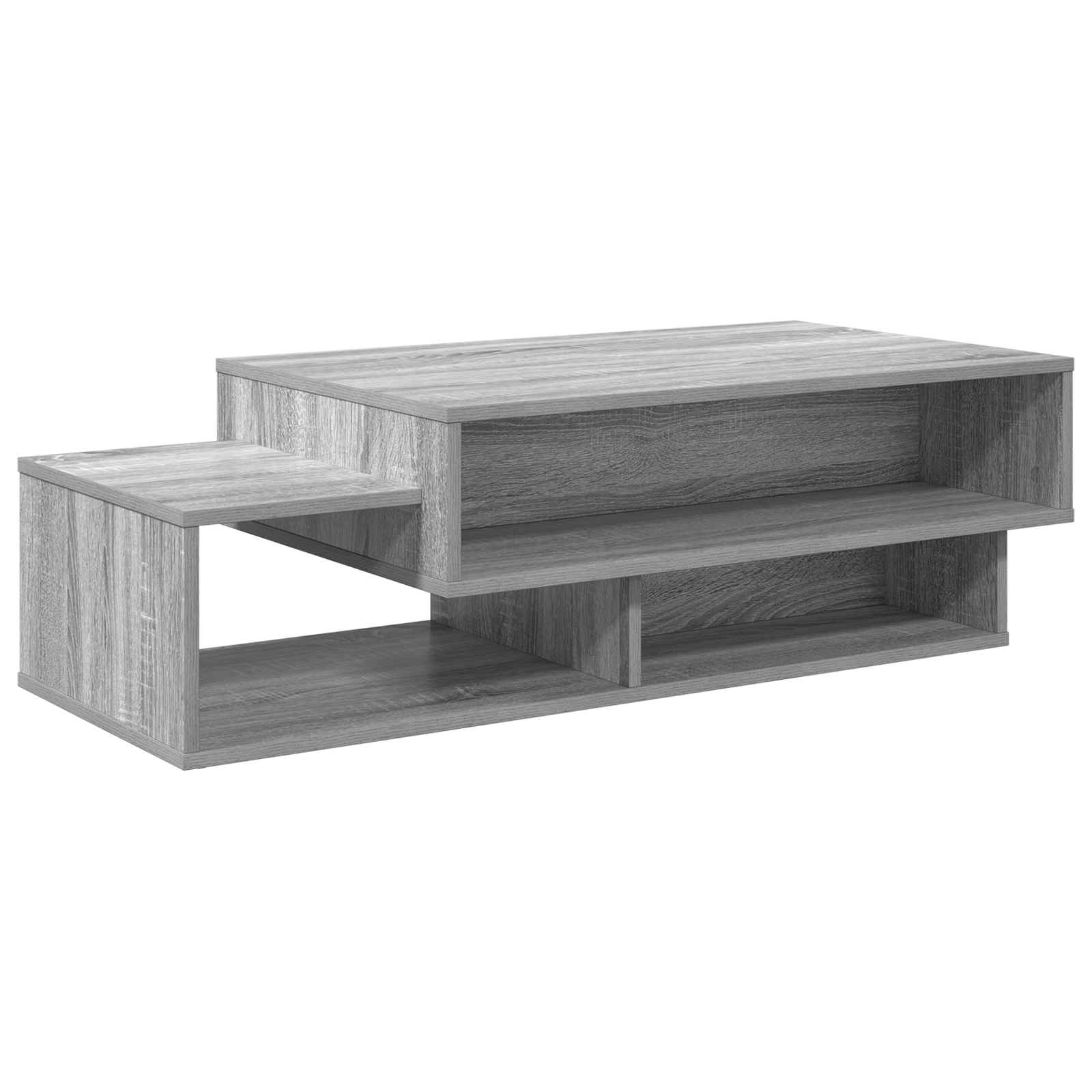 Table basse Gris Sonoma 105 x 50 x 32,5 cm Bois d'ingénierie - XIOS