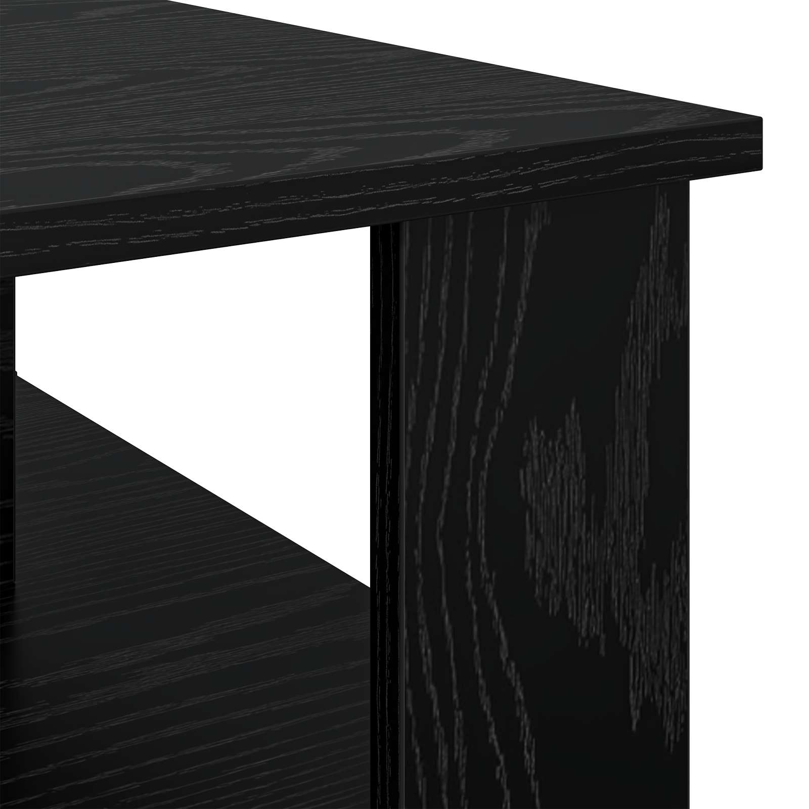 Table basse Chêne noir 90 x 50 x 40 cm Bois d'ingénierie - XIOS