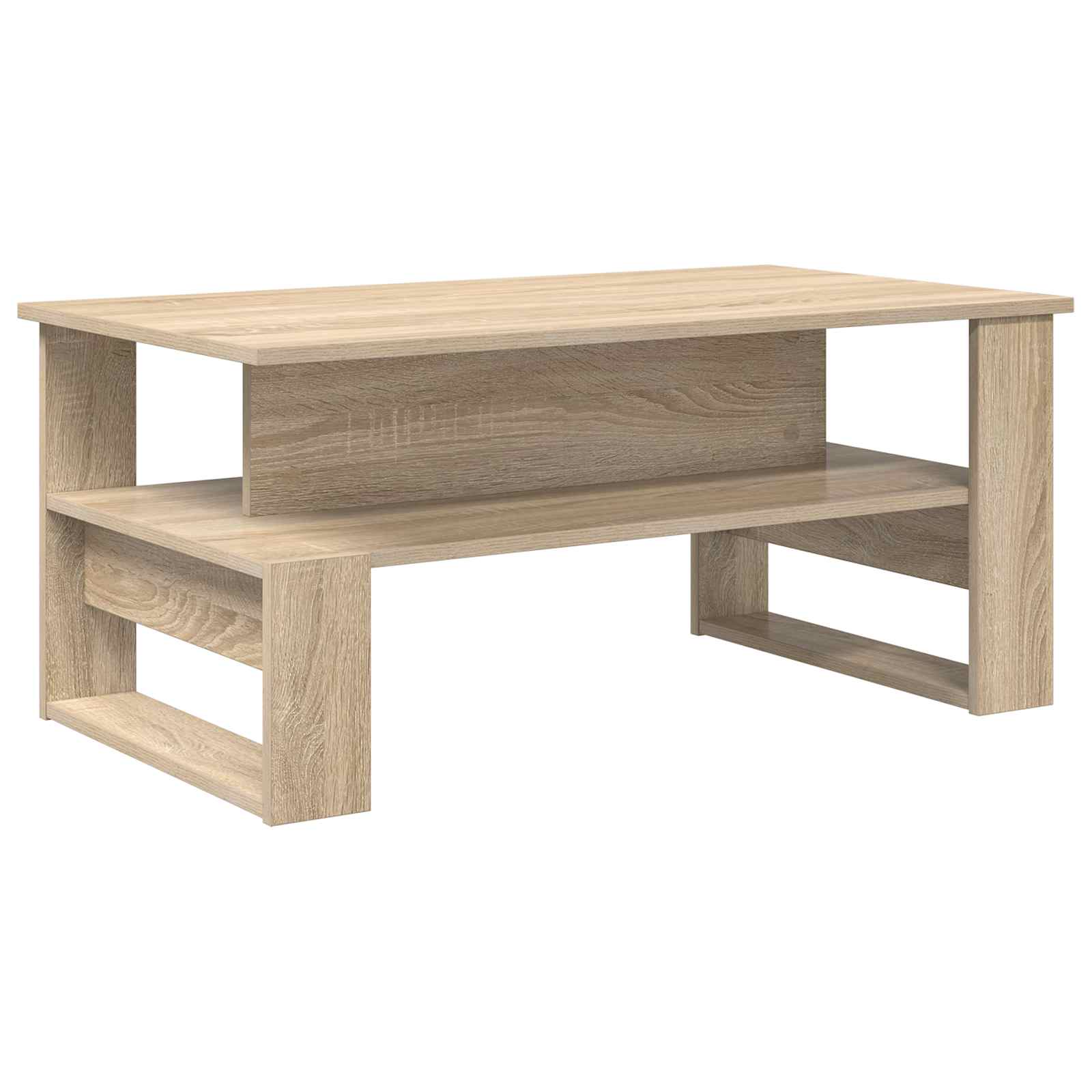 Table basse Chêne Sonoma 90 x 50 x 40 cm Bois d'ingénierie - XIOS