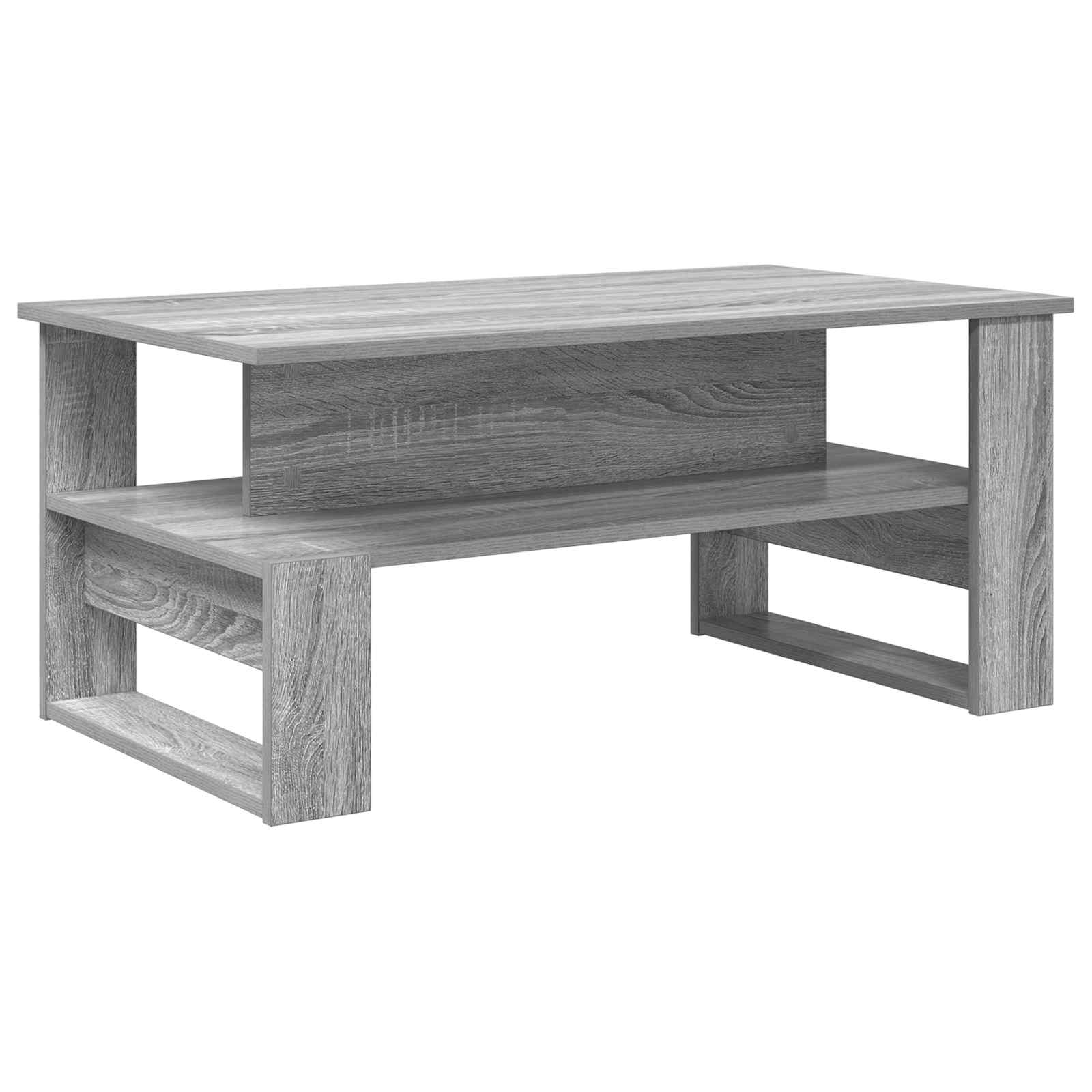 Table basse Gris Sonoma 90 x 50 x 40 cm Bois d'ingénierie - XIOS