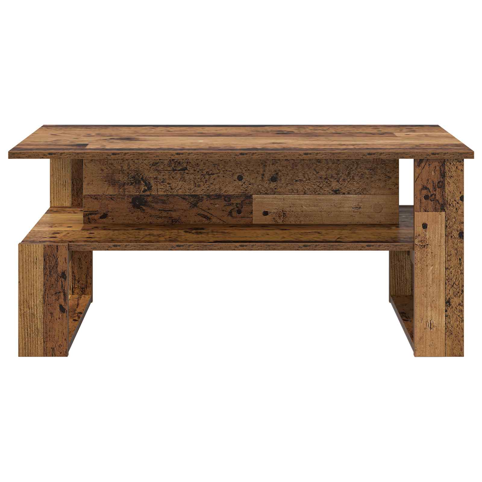 Table basse Bois ancien 90 x 50 x 40 cm Bois d'ingénierie - XIOS
