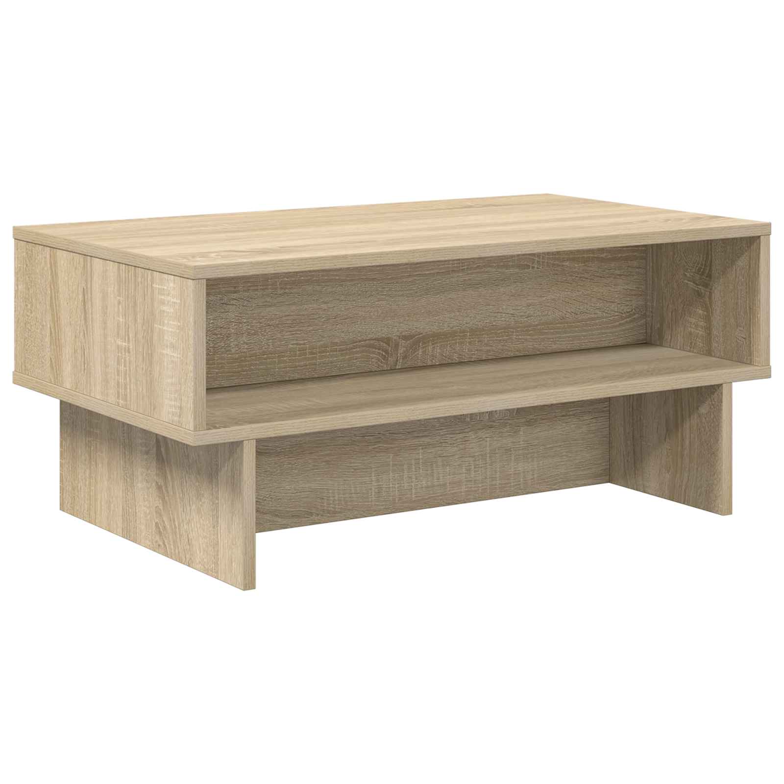 Table basse Chêne Sonoma 80 x 46 x 35 cm Bois d'ingénierie - XIOS