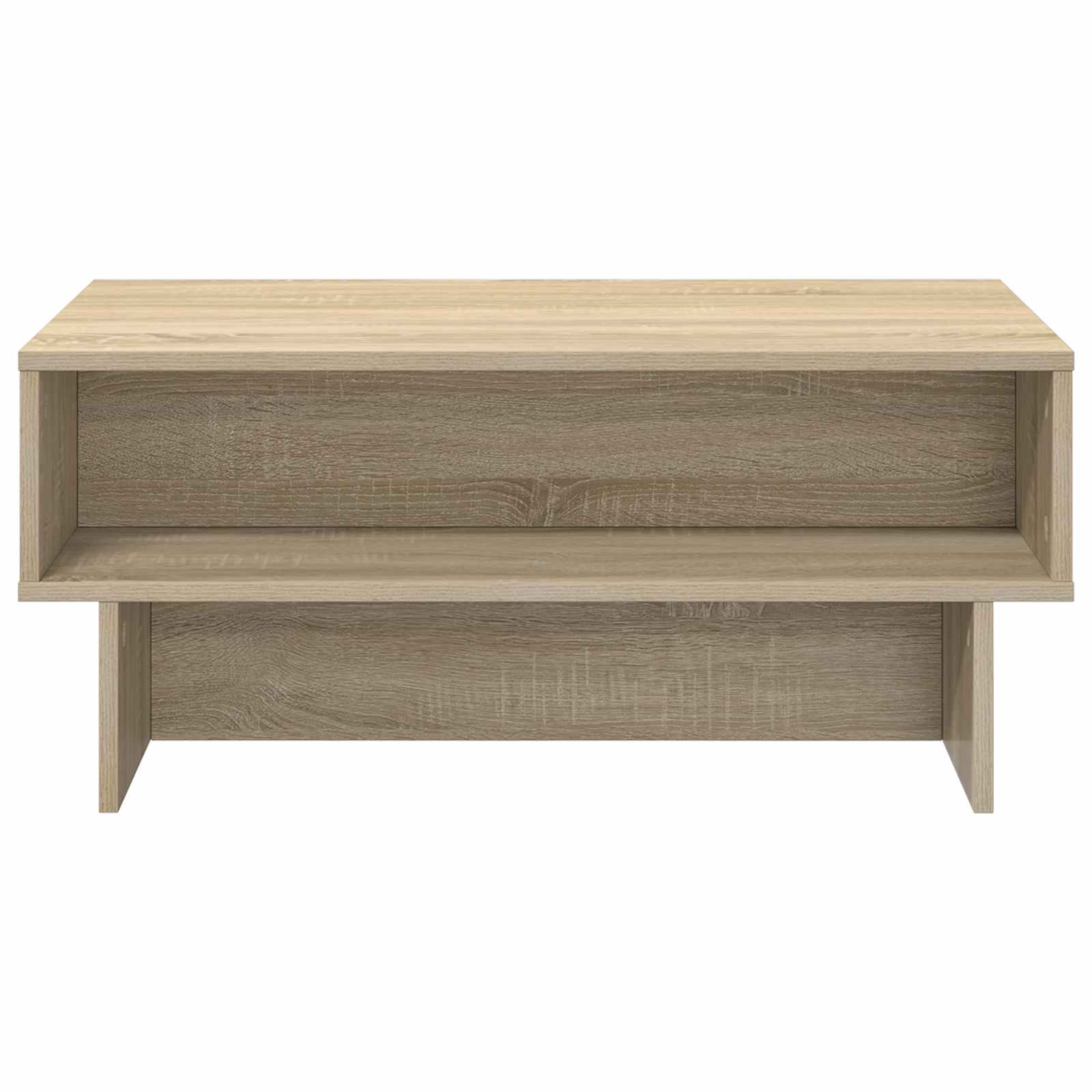 Table basse Chêne Sonoma 80 x 46 x 35 cm Bois d'ingénierie - XIOS