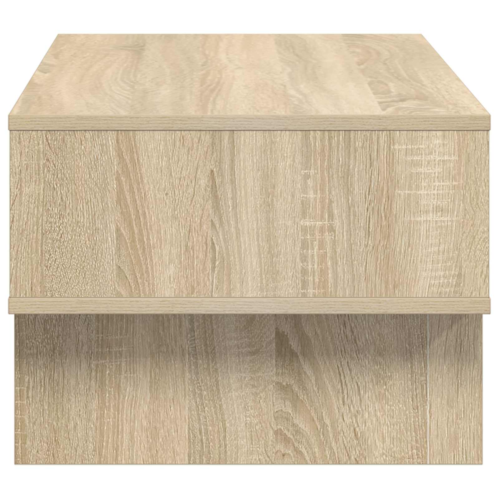 Table basse Chêne Sonoma 80 x 46 x 35 cm Bois d'ingénierie - XIOS