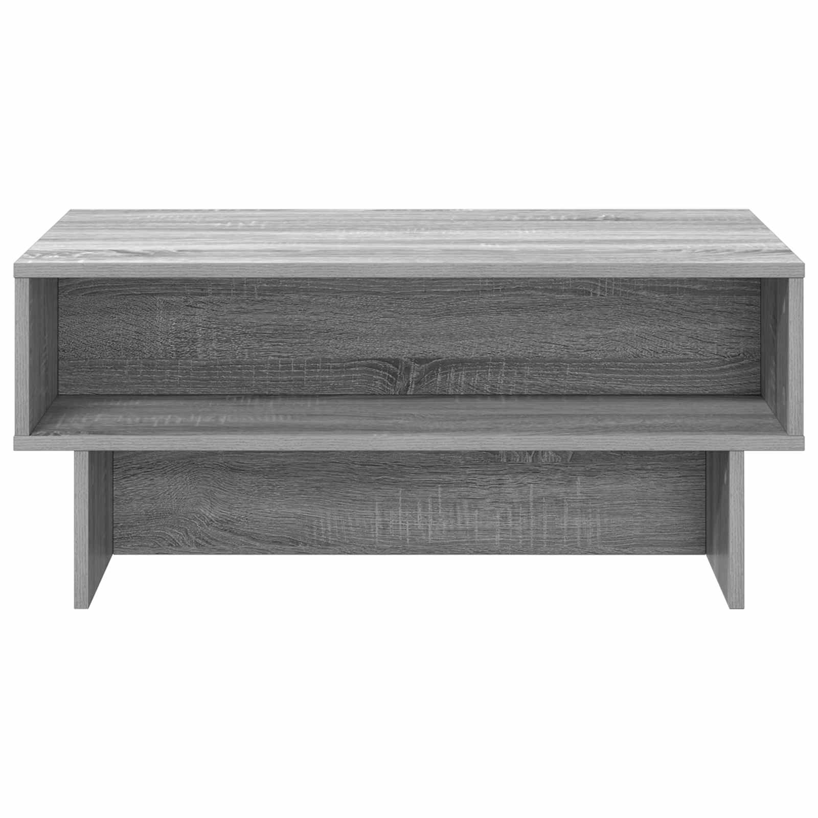 Table basse Gris Sonoma 80 x 46 x 35 cm Bois d'ingénierie - XIOS