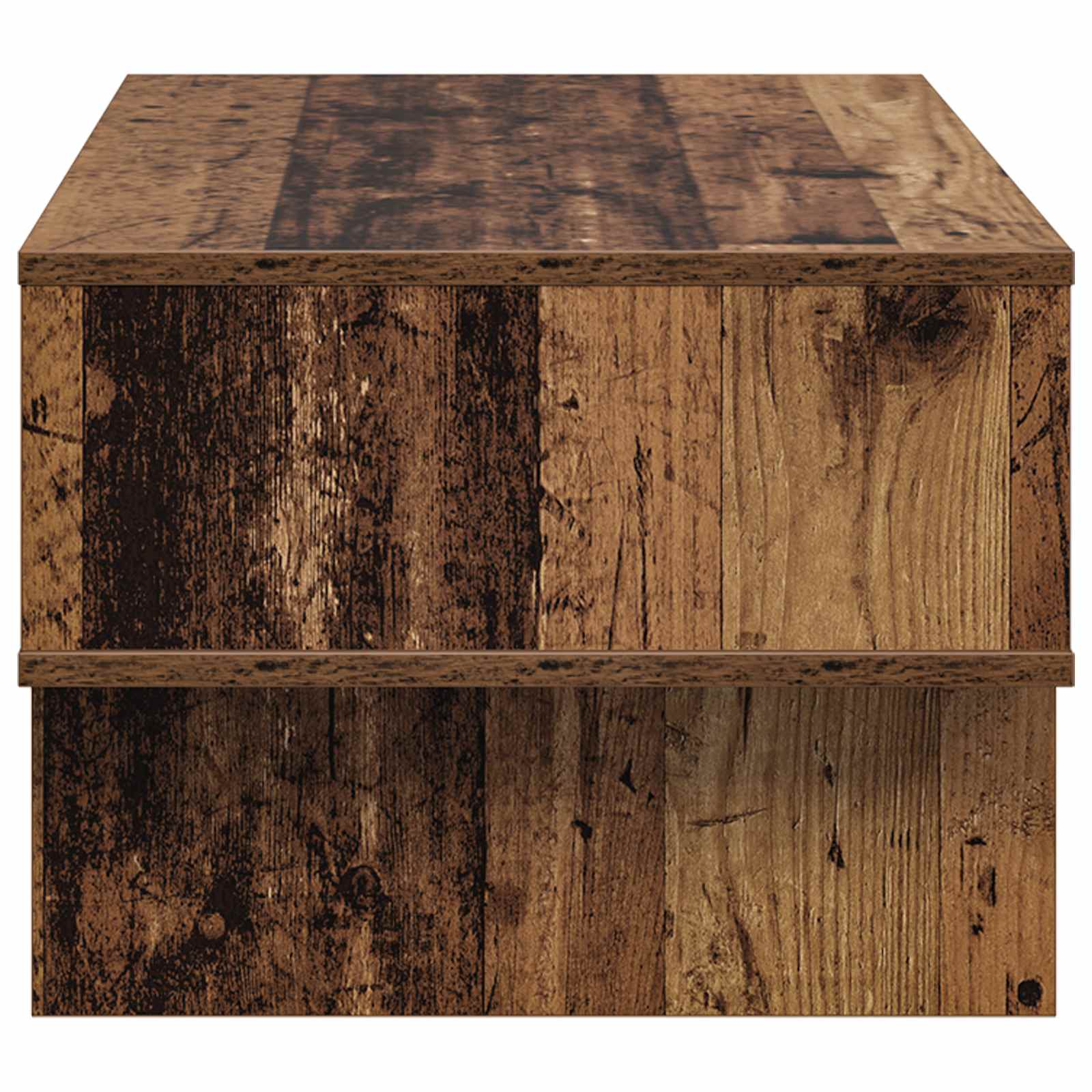 Table basse Bois ancien 80 x 46 x 35 cm Bois d'ingénierie - XIOS