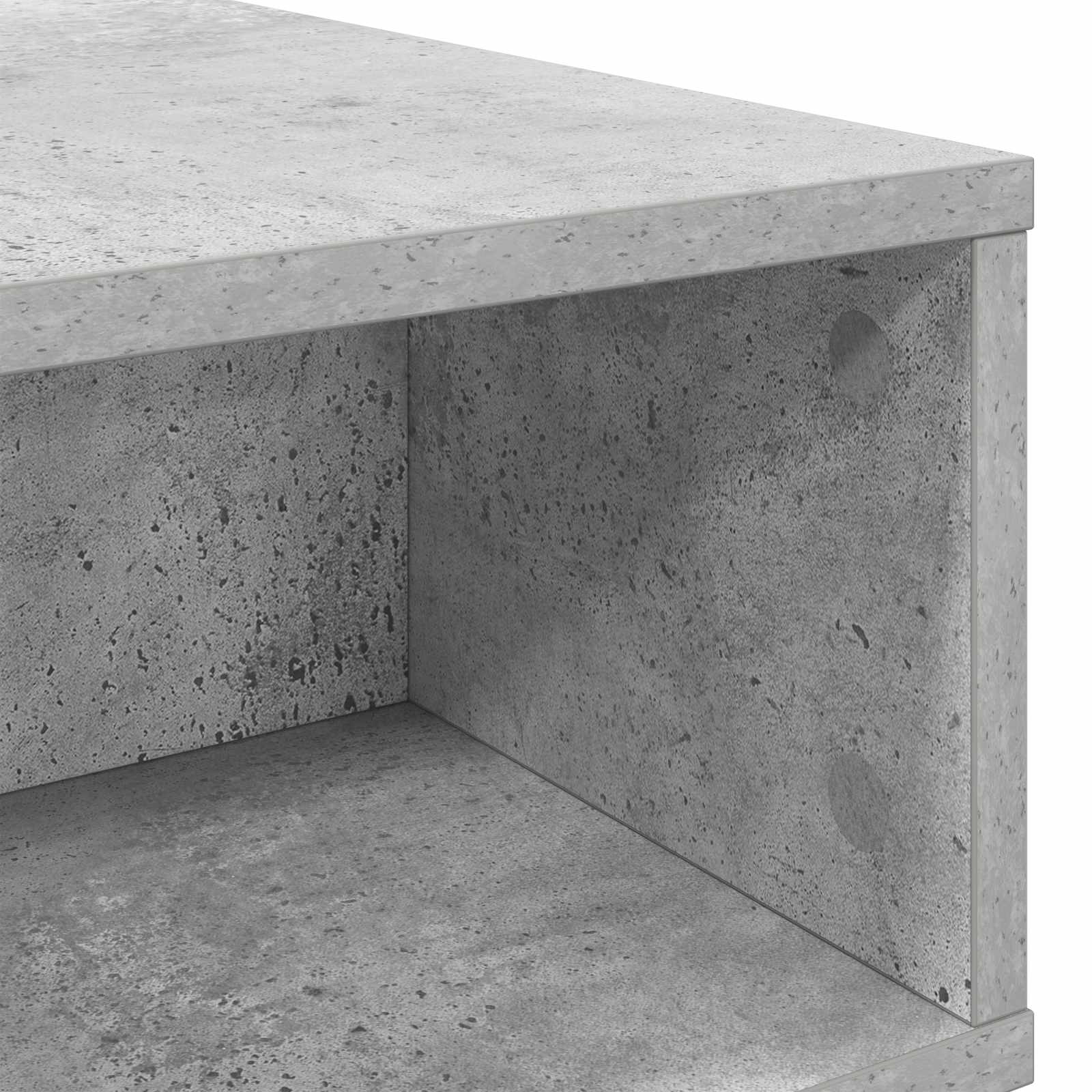 Table basse Gris béton 48 x 46 x 35 cm Bois d'ingénierie - XIOS
