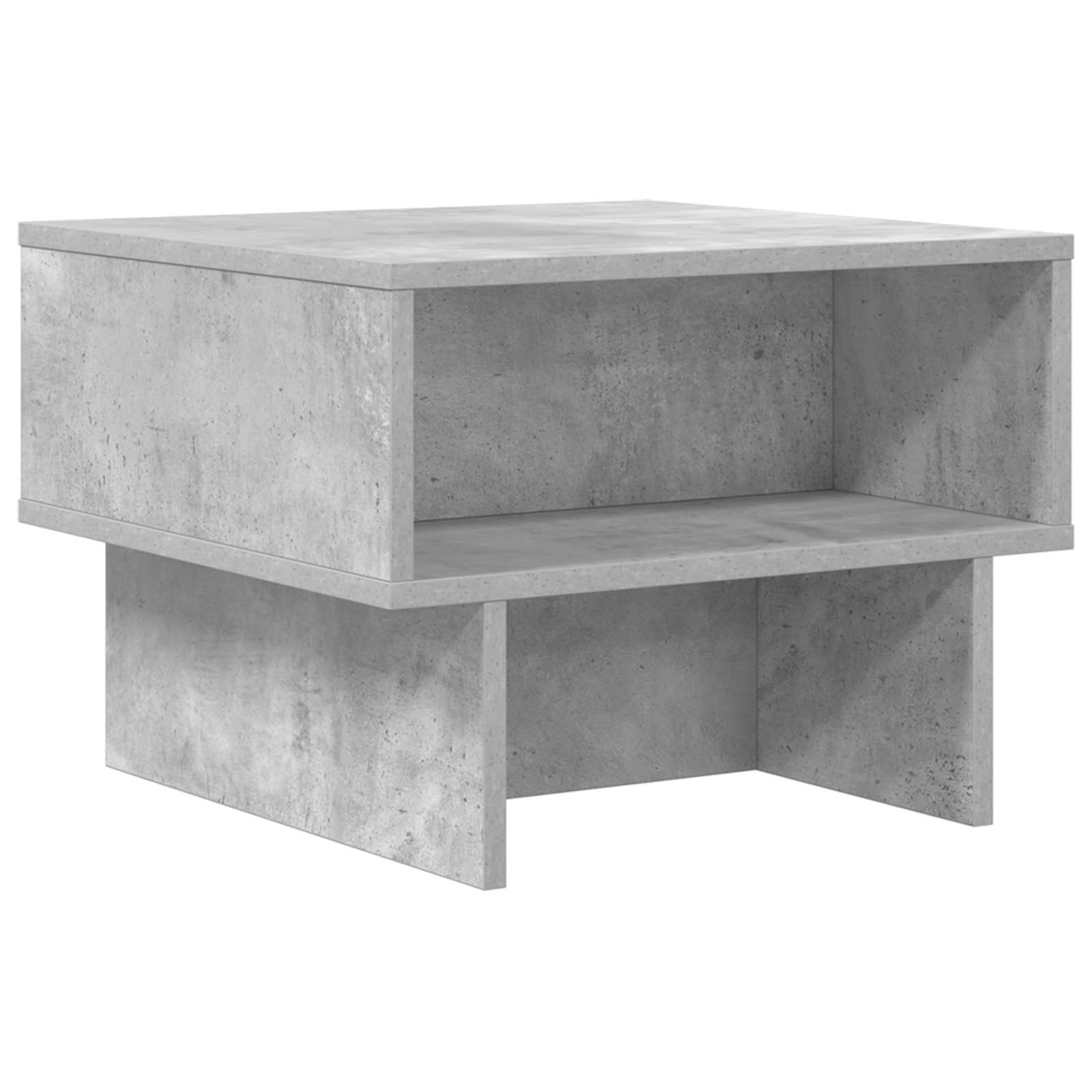 Table basse Gris béton 48 x 46 x 35 cm Bois d'ingénierie - XIOS