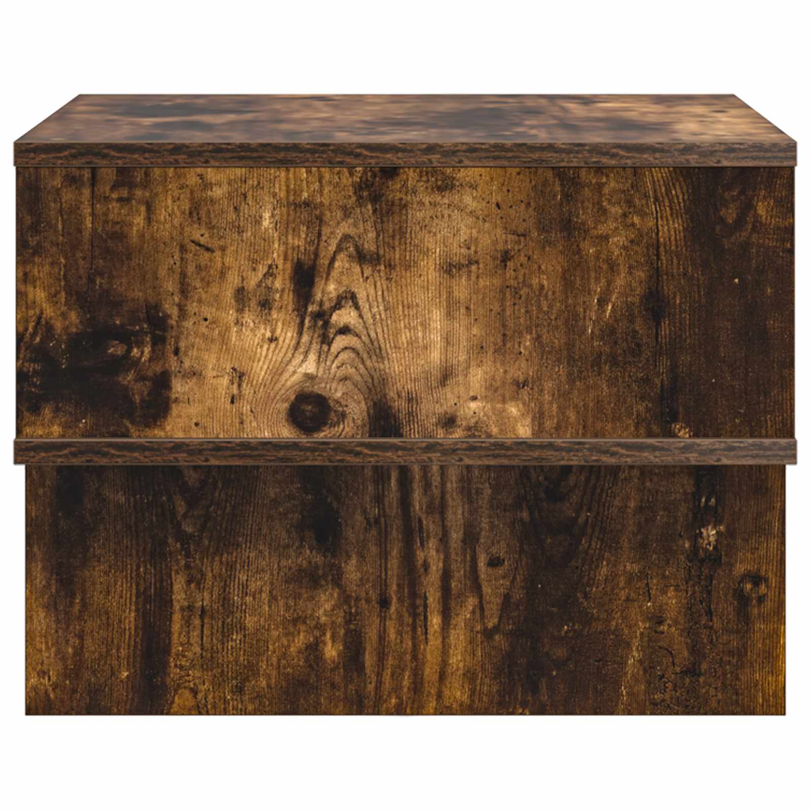 Table basse Chêne fumé 48 x 46 x 35 cm Bois d'ingénierie - XIOS