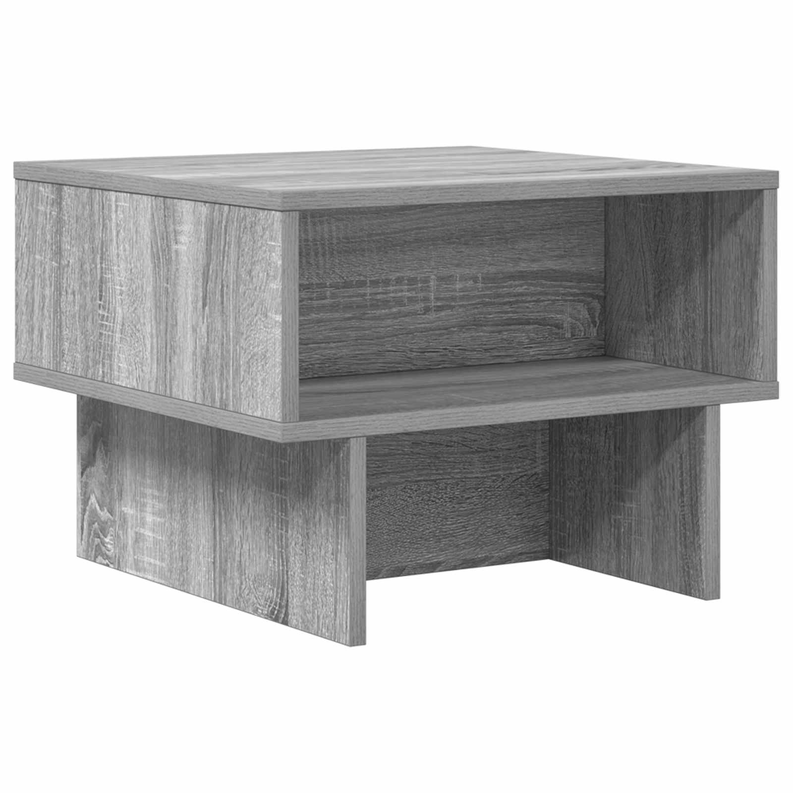 Table basse Gris Sonoma 48 x 46 x 35 cm Bois d'ingénierie - XIOS