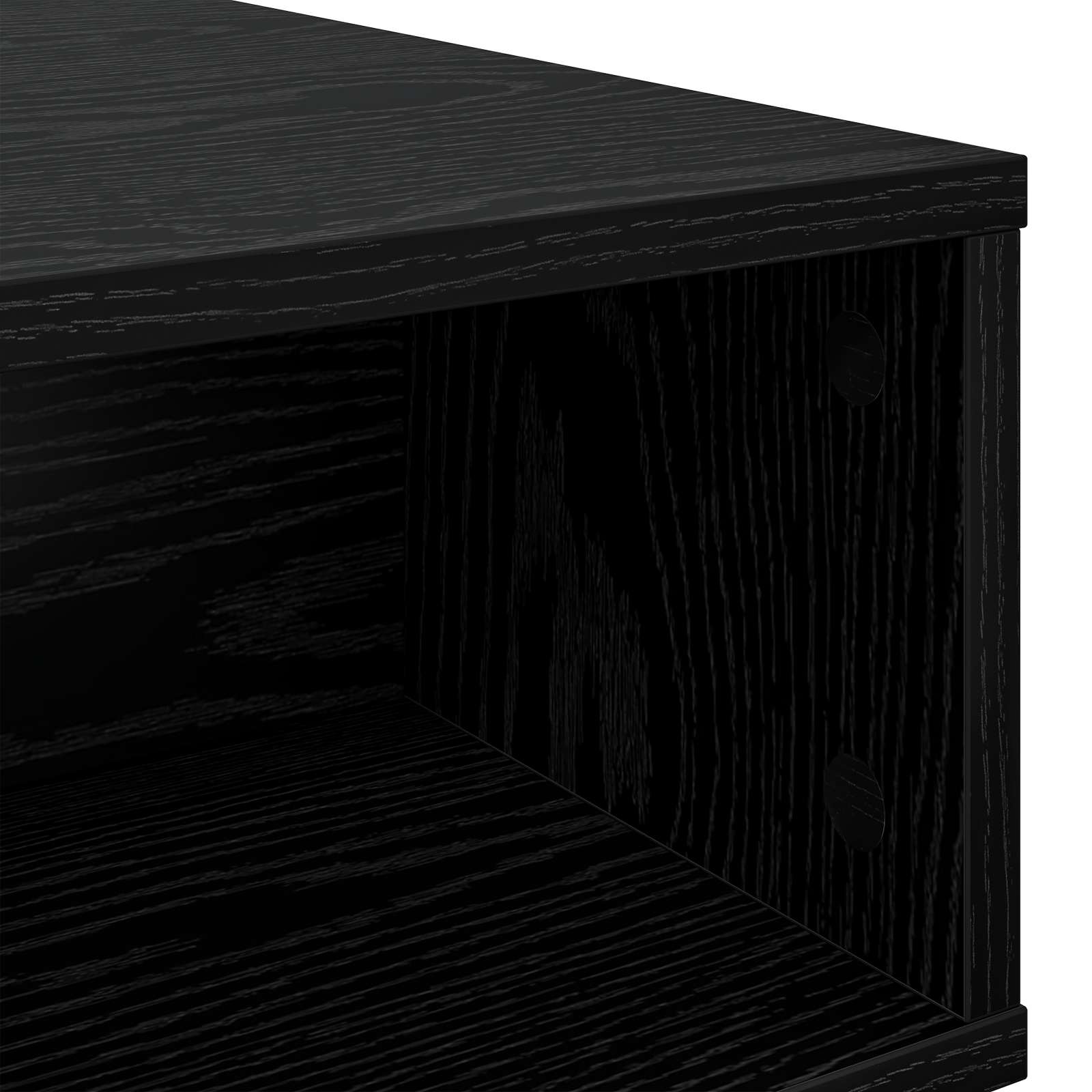 Table basse Chêne noir 100 x 46 x 35 cm Bois d'ingénierie - XIOS