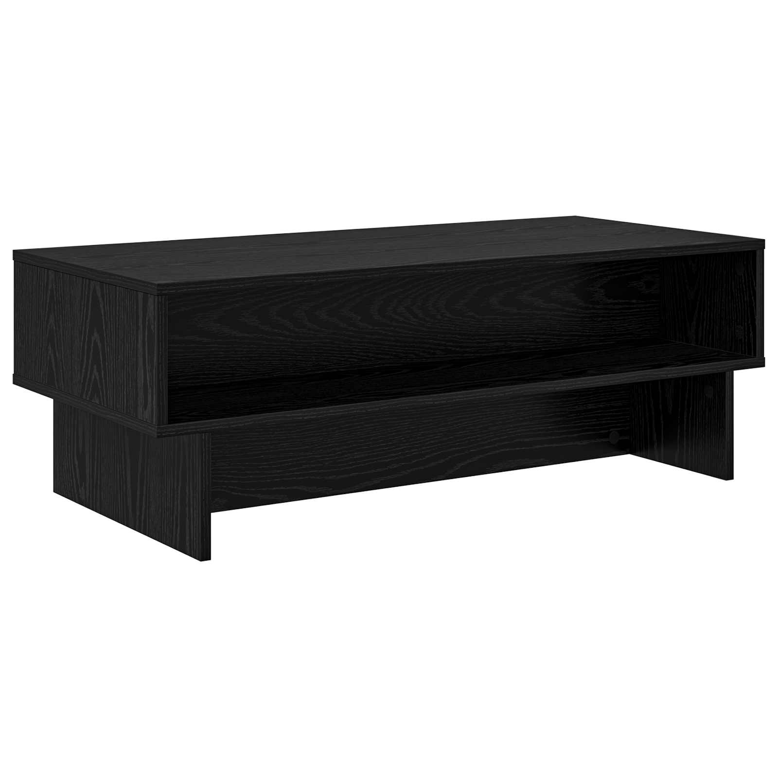 Table basse Chêne noir 100 x 46 x 35 cm Bois d'ingénierie - XIOS