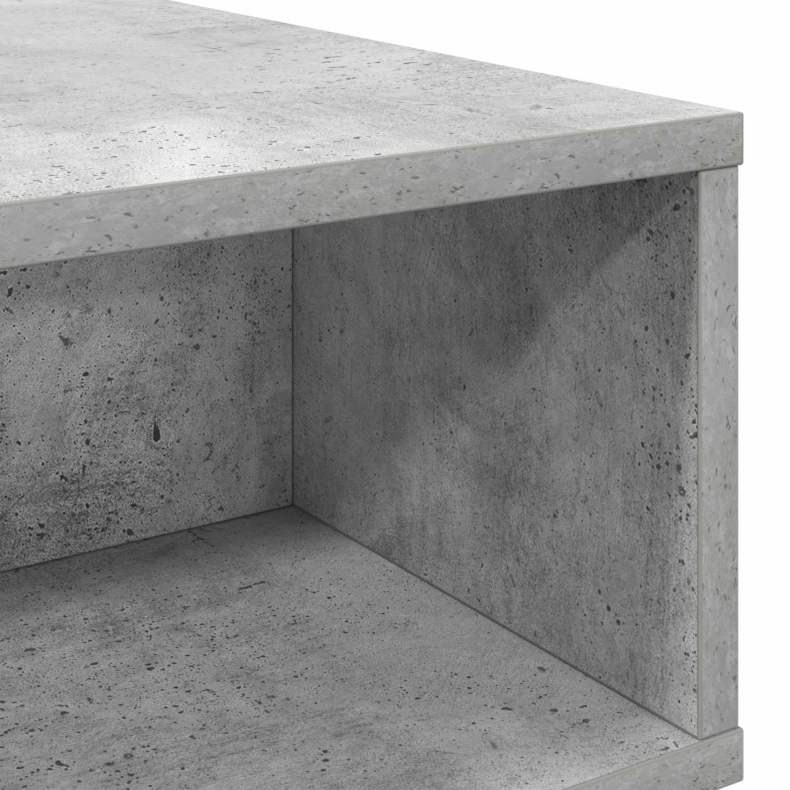 Table basse Gris béton 100 x 46 x 35 cm Bois d'ingénierie - XIOS
