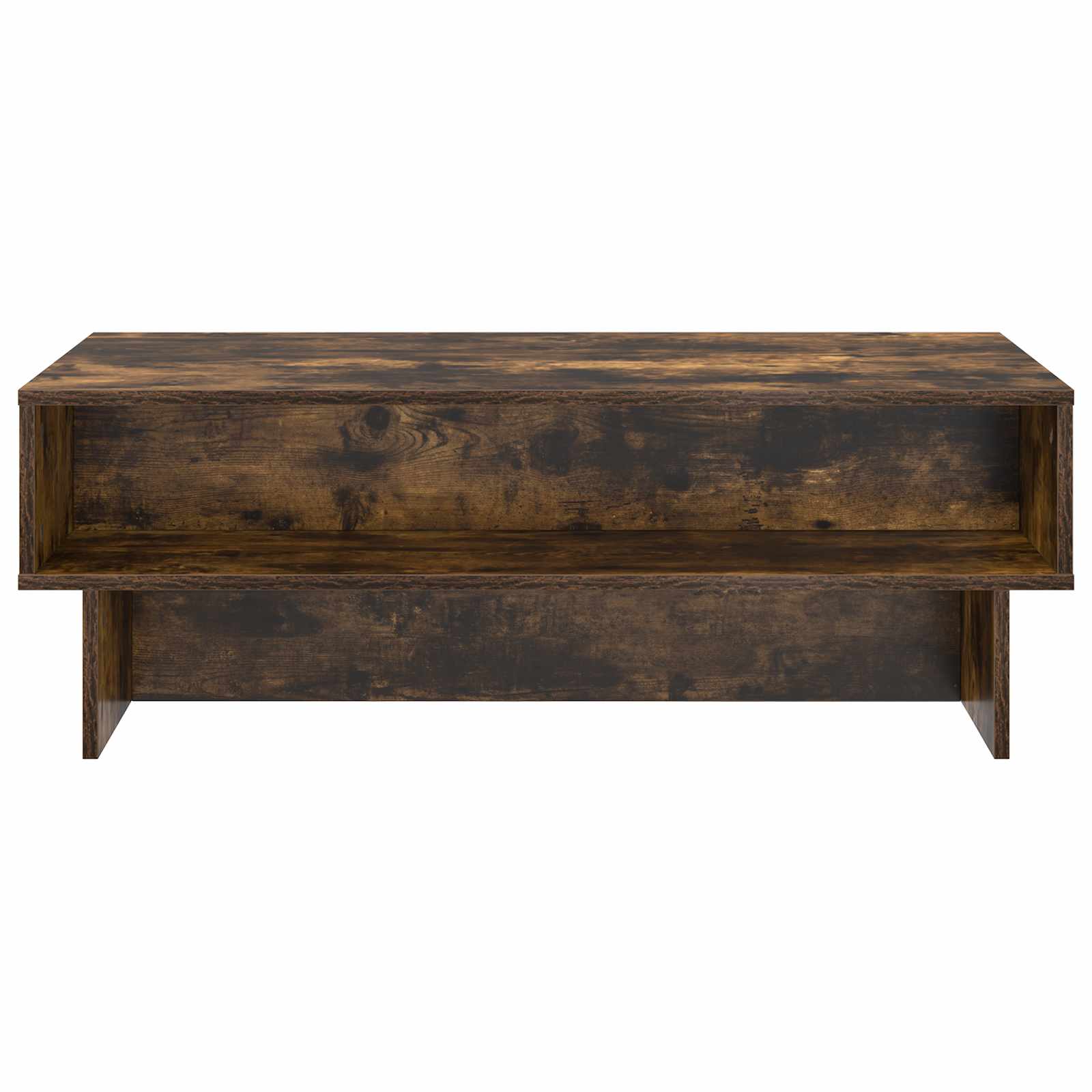 Table basse Chêne fumé 100 x 46 x 35 cm Bois d'ingénierie - XIOS