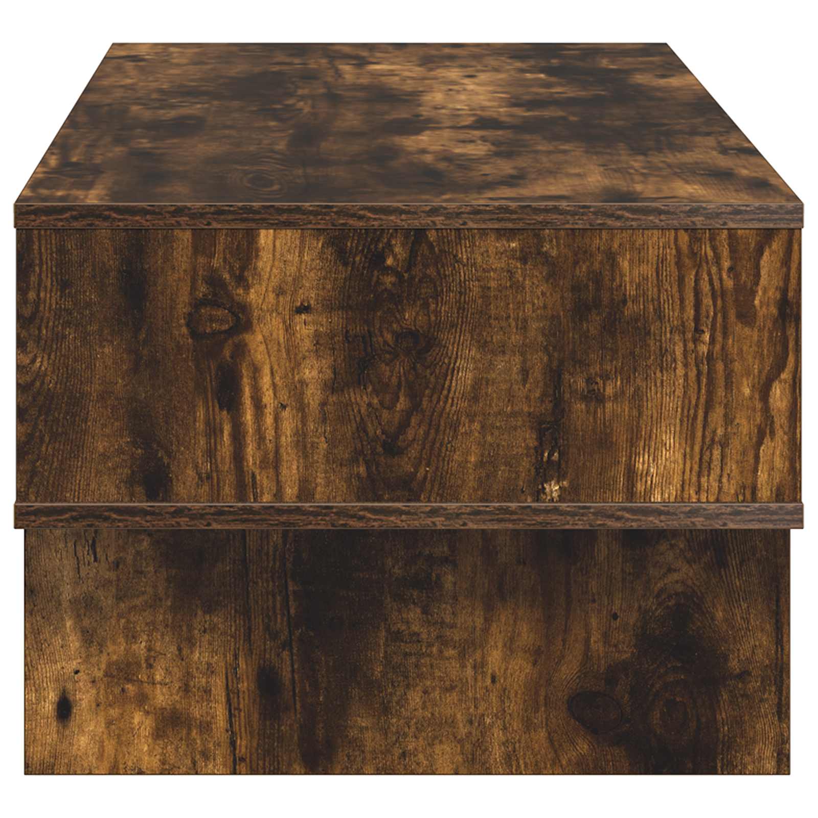 Table basse Chêne fumé 100 x 46 x 35 cm Bois d'ingénierie - XIOS