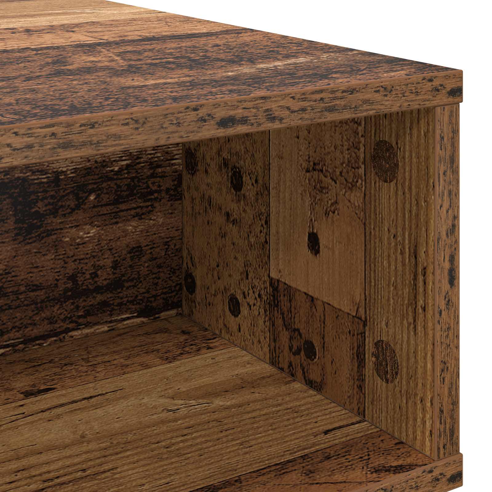 Table basse Bois ancien 100 x 46 x 35 cm Bois d'ingénierie - XIOS