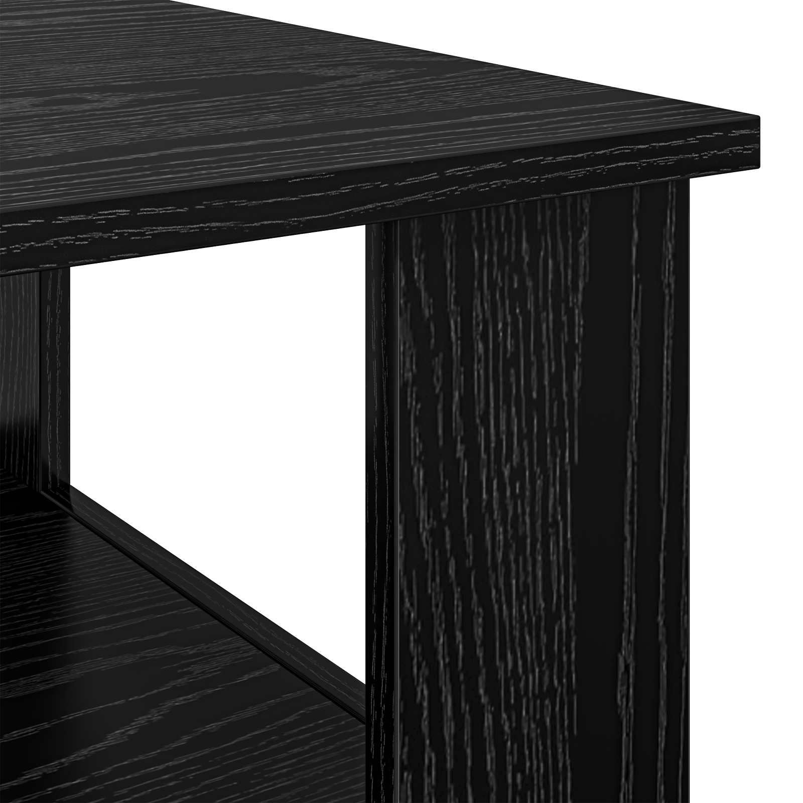 Table basse Chêne noir 57 x 55 x 45 cm Bois d'ingénierie - XIOS