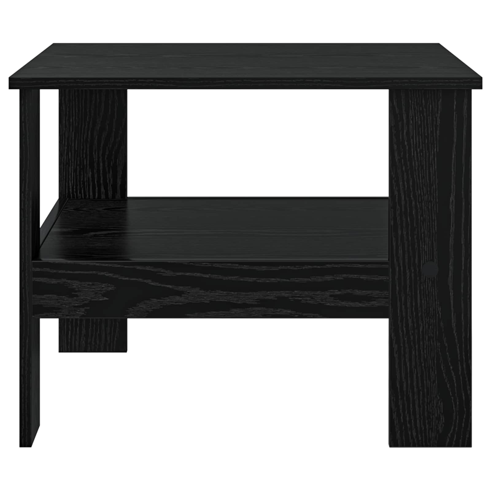 Table basse Chêne noir 57 x 55 x 45 cm Bois d'ingénierie - XIOS