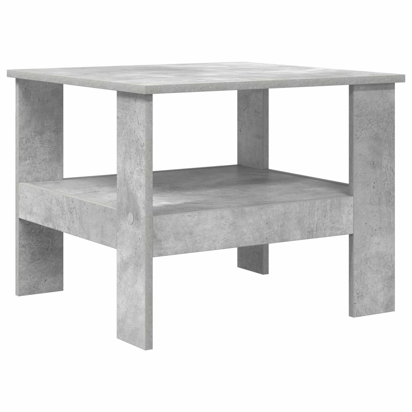 Table basse Gris béton 57 x 55 x 45 cm Bois d'ingénierie - XIOS