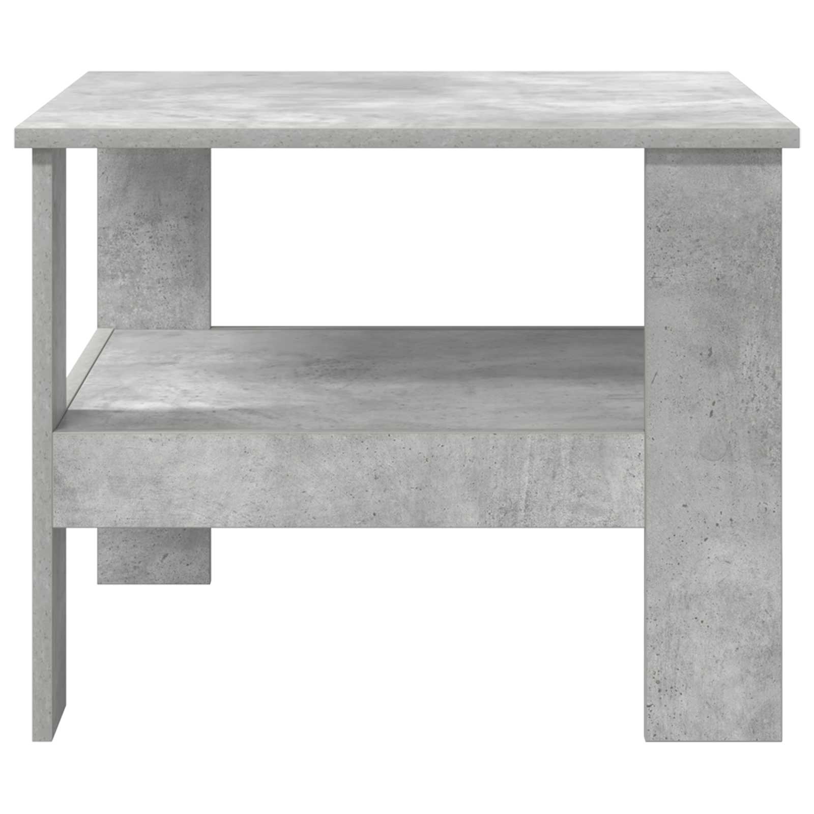 Table basse Gris béton 57 x 55 x 45 cm Bois d'ingénierie - XIOS