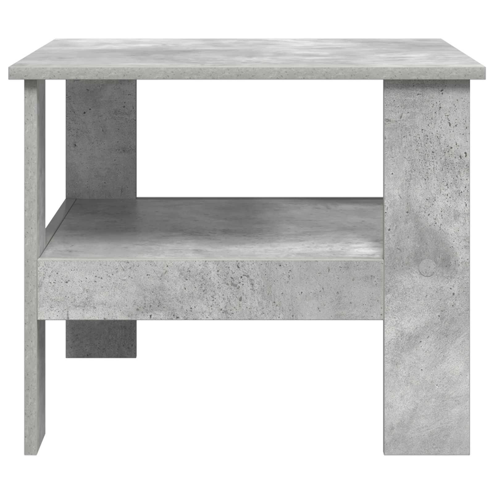 Table basse Gris béton 57 x 55 x 45 cm Bois d'ingénierie - XIOS