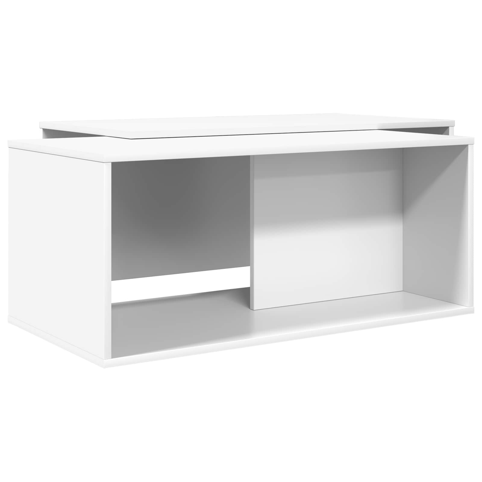 Ensemble de tables basses 2 pcs Blanc Bois d'ingénierie - XIOS