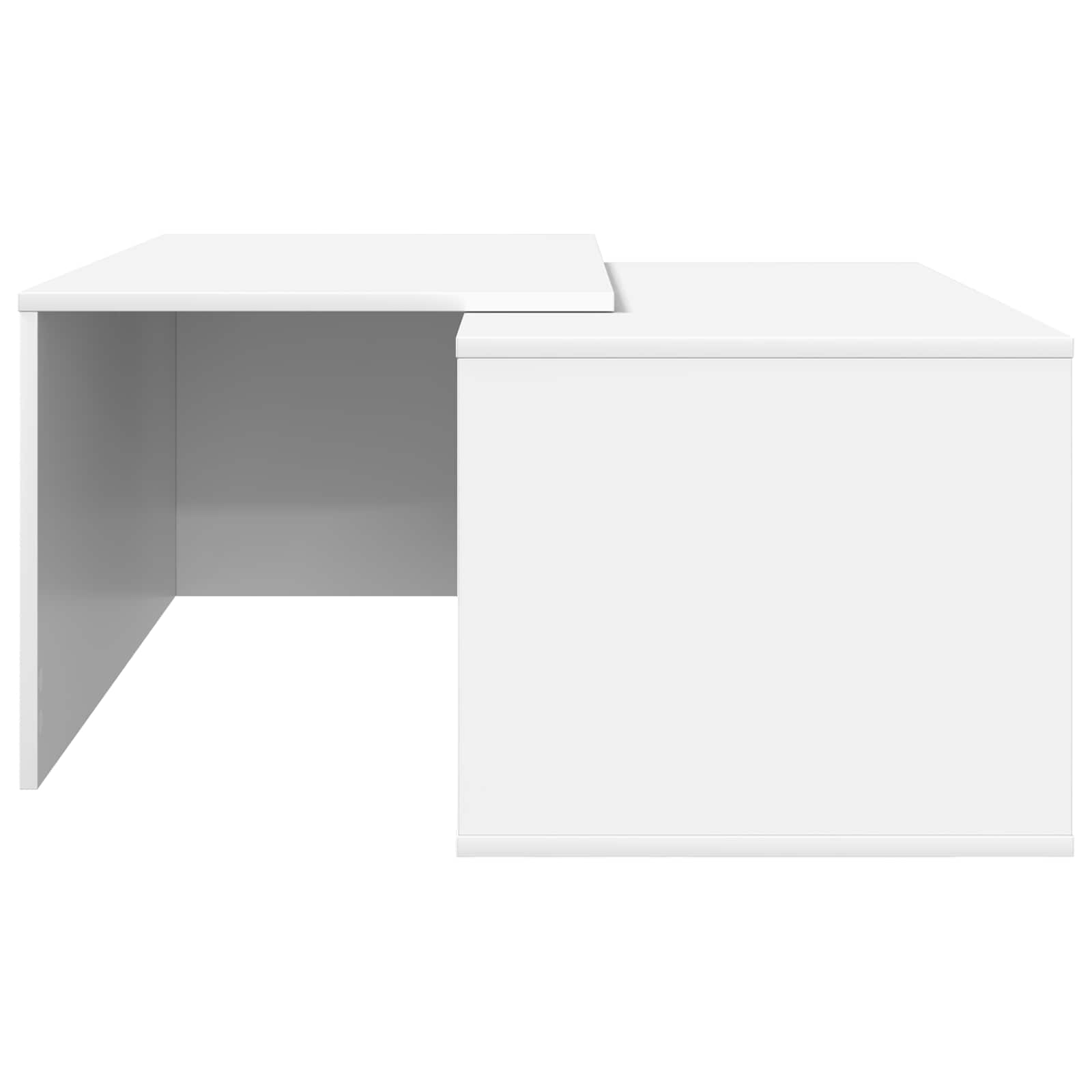 Ensemble de tables basses 2 pcs Blanc Bois d'ingénierie - XIOS