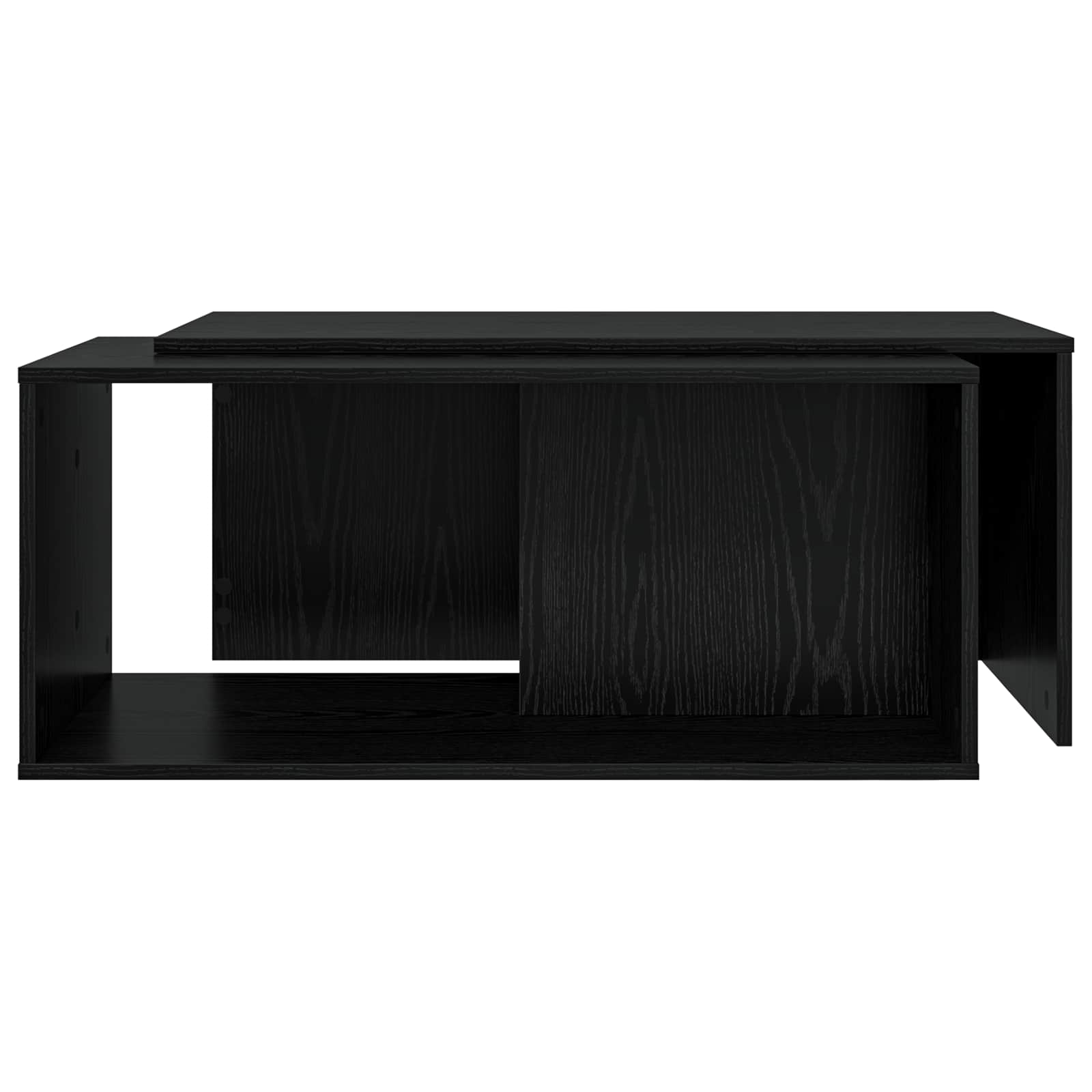 Ensemble de tables basses 2 pcs Chêne noir Bois d'ingénierie - XIOS