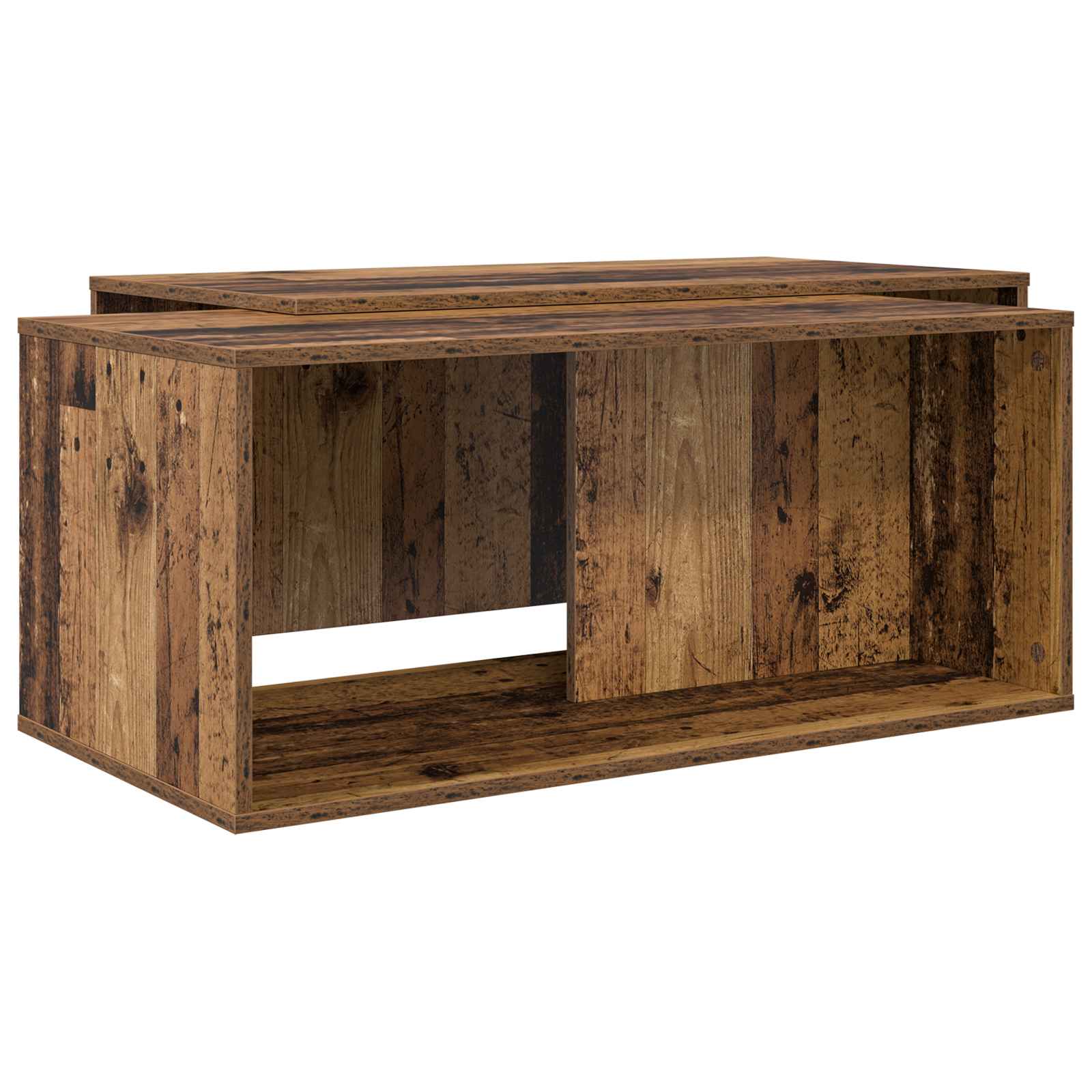 Ensemble de tables basses 2 pcs Bois ancien Bois d'ingénierie - XIOS