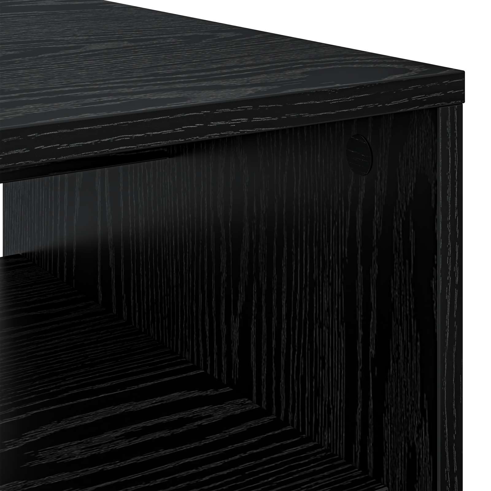 Table basse Chêne noir 60 x 50 x 40 cm Bois d'ingénierie - XIOS