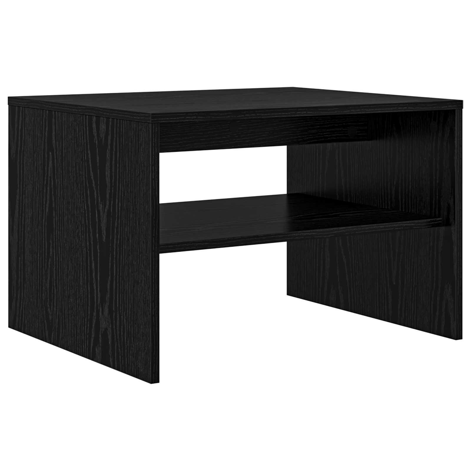 Table basse Chêne noir 60 x 50 x 40 cm Bois d'ingénierie - XIOS