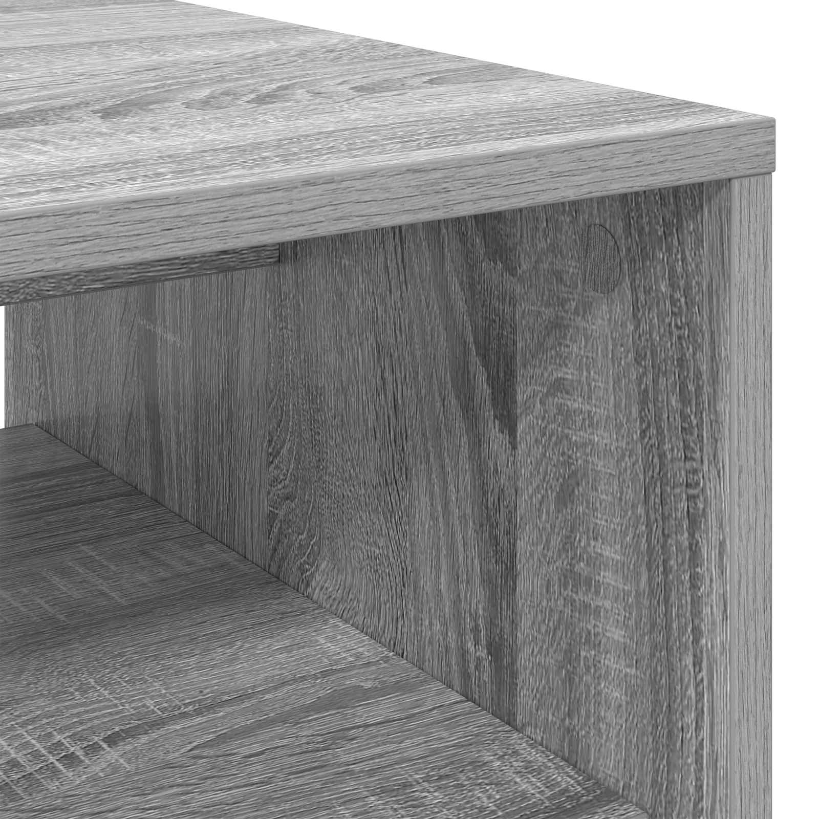 Table basse Gris Sonoma 60 x 50 x 40 cm Bois d'ingénierie - XIOS
