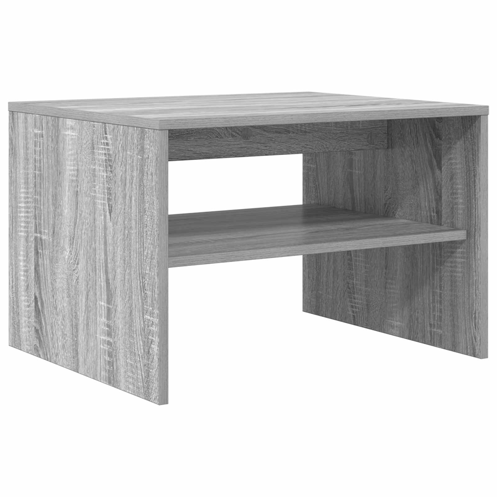 Table basse Gris Sonoma 60 x 50 x 40 cm Bois d'ingénierie - XIOS