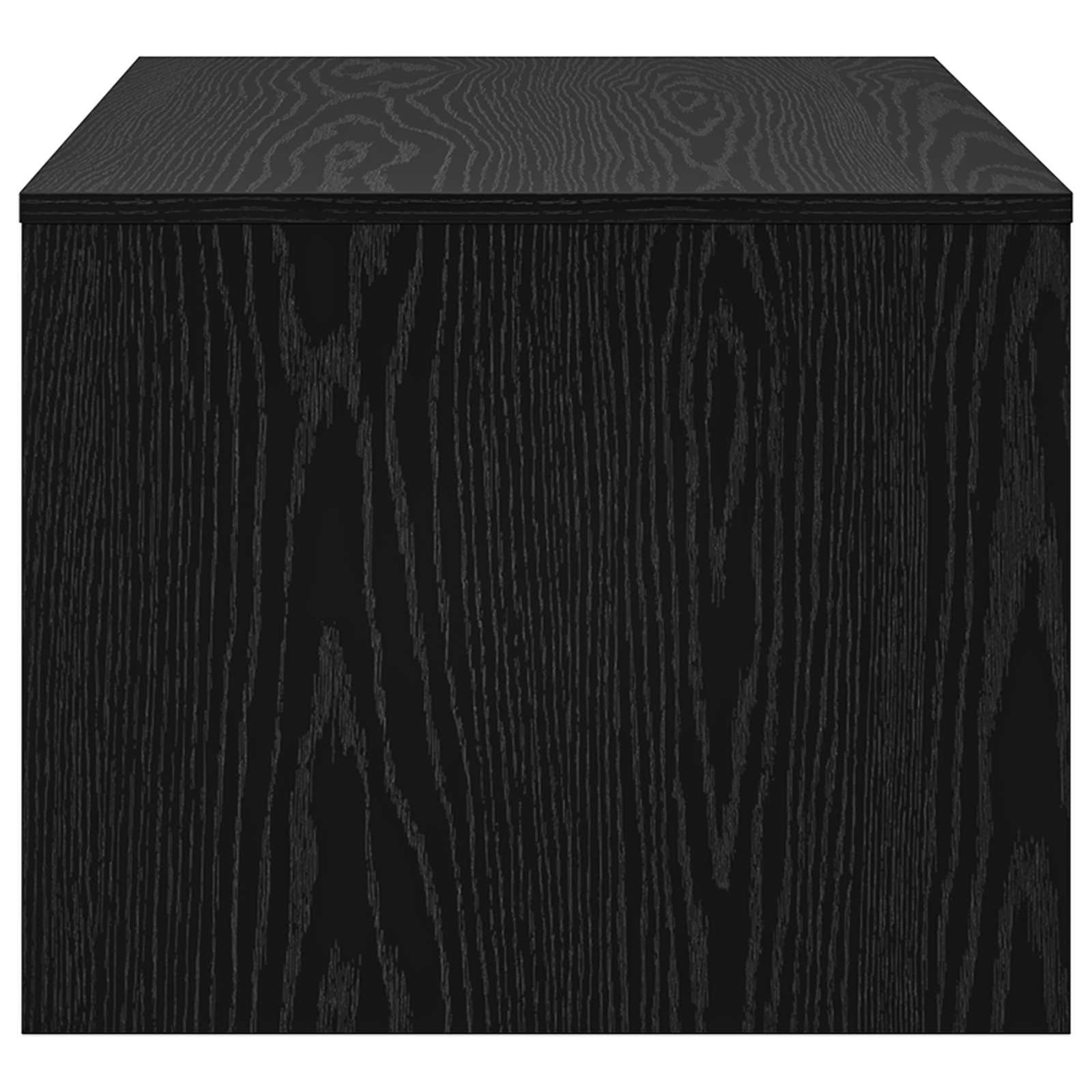 Table basse Chêne noir 80 x 50 x 40 cm Bois d'ingénierie - XIOS