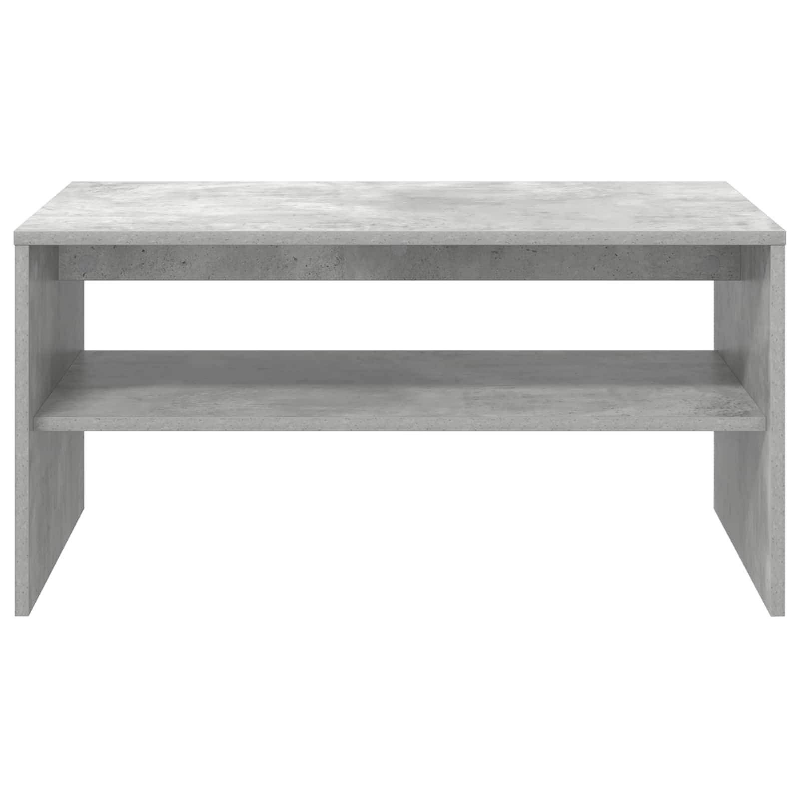 Table basse Gris béton 80 x 50 x 40 cm Bois d'ingénierie - XIOS