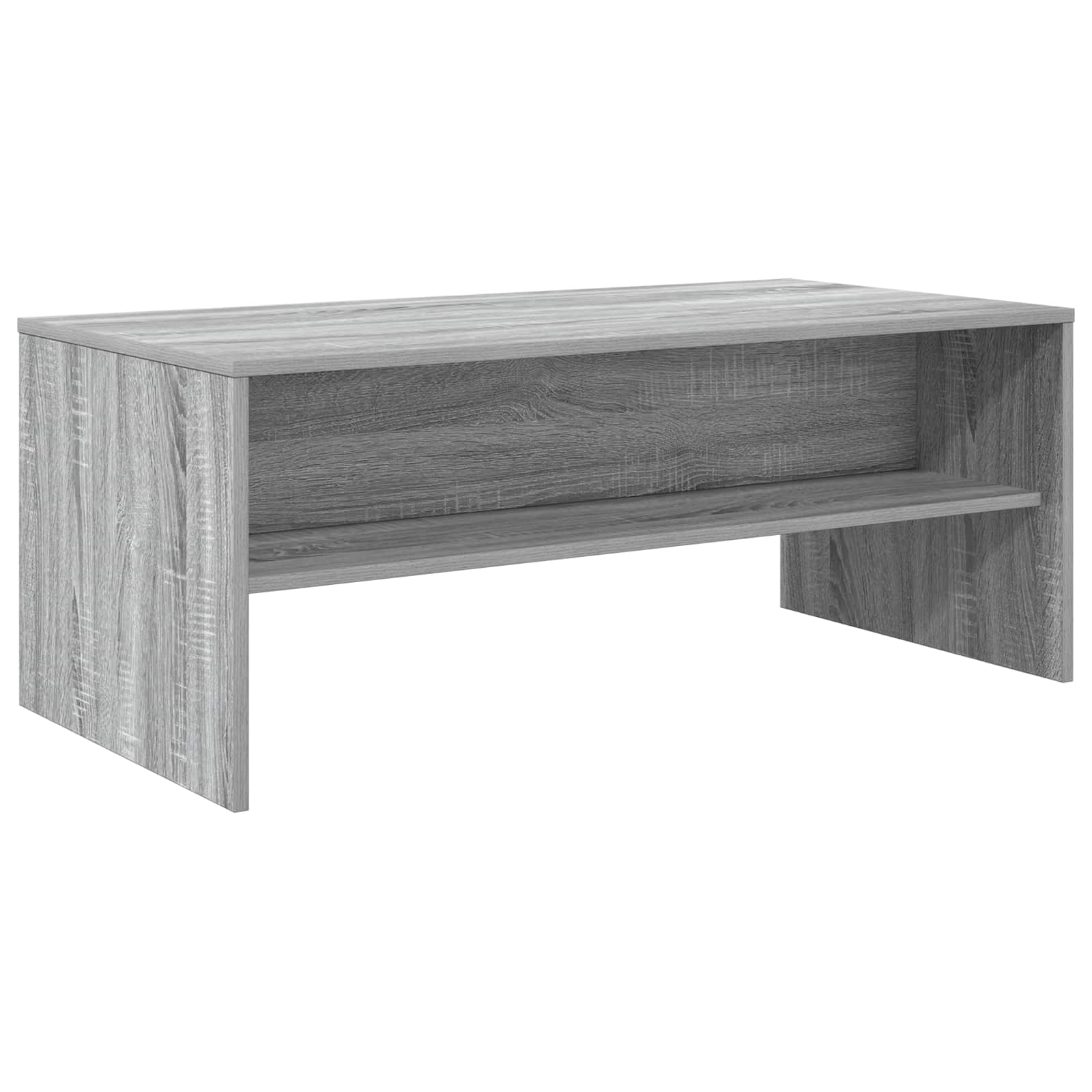 Table basse Gris Sonoma 100 x 50 x 40 cm Bois d'ingénierie - XIOS