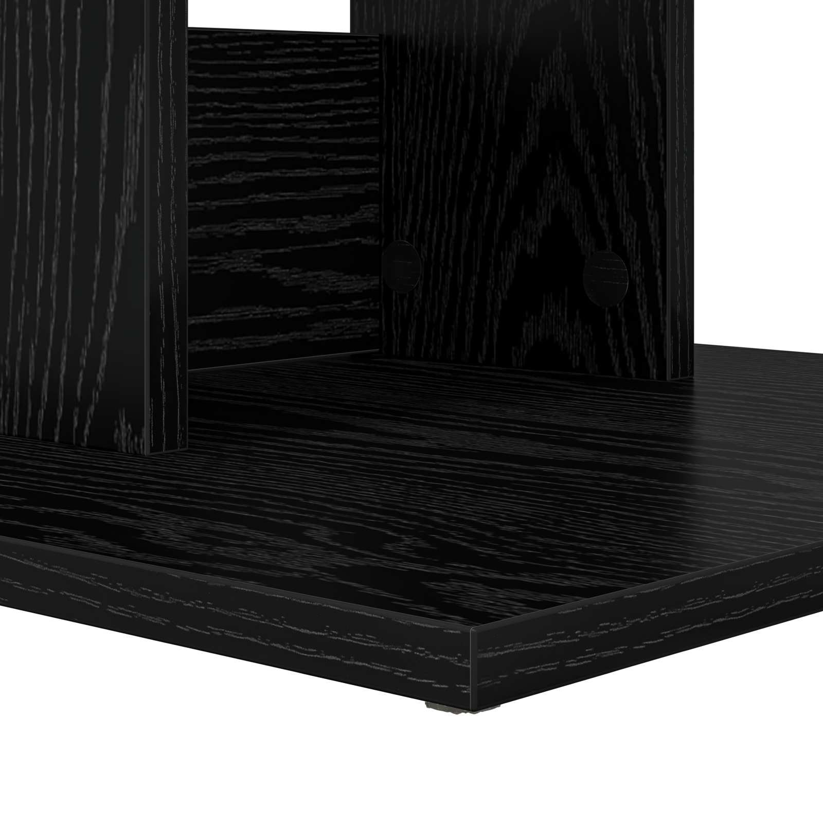 Table d'appoint Chêne noir 45 x 40 x 62,5 cm Bois d'ingénierie - XIOS