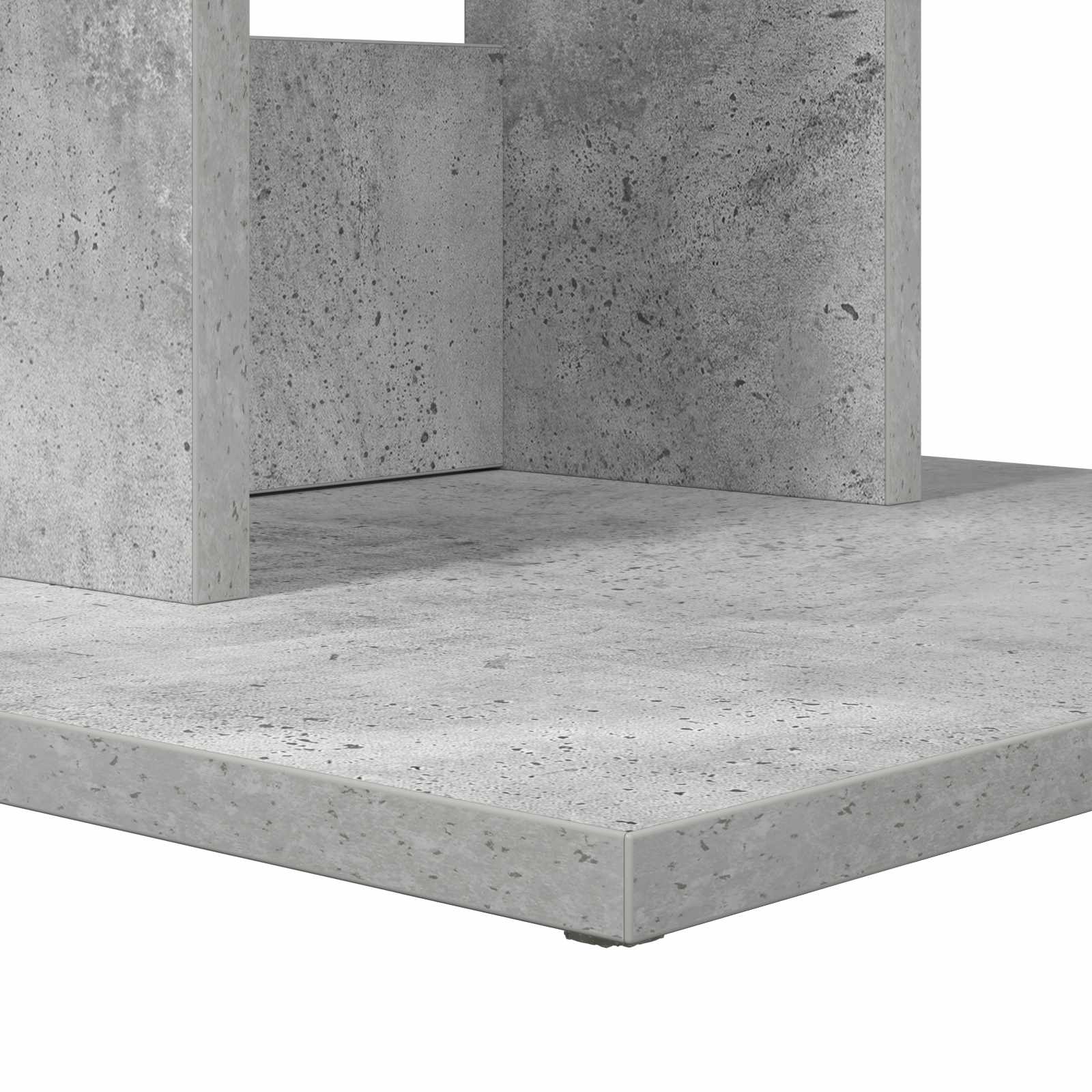Table d'appoint Gris béton 45 x 40 x 62,5 cm Bois d'ingénierie - XIOS