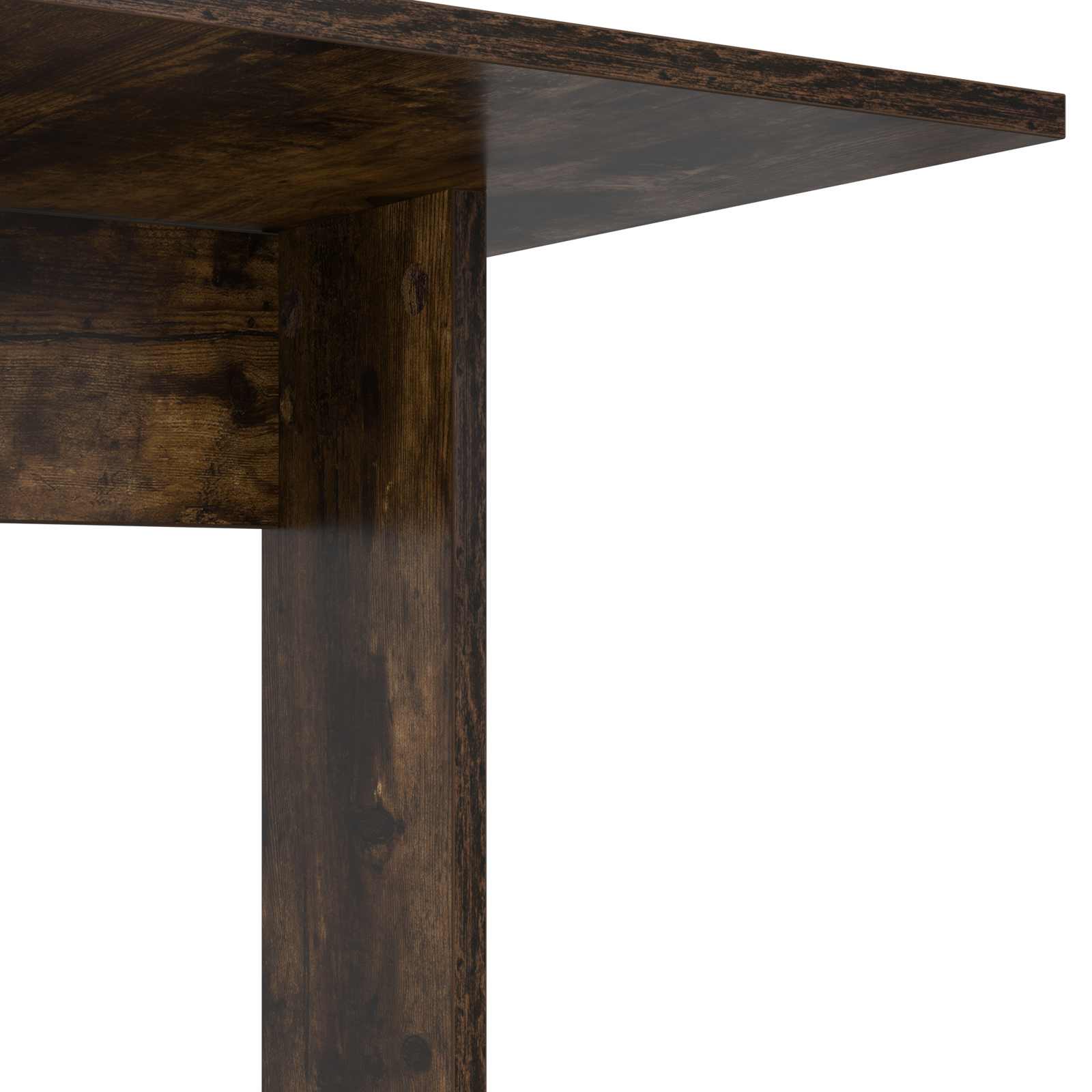 Table d'appoint Chêne fumé 45 x 40 x 62,5 cm Bois d'ingénierie - XIOS