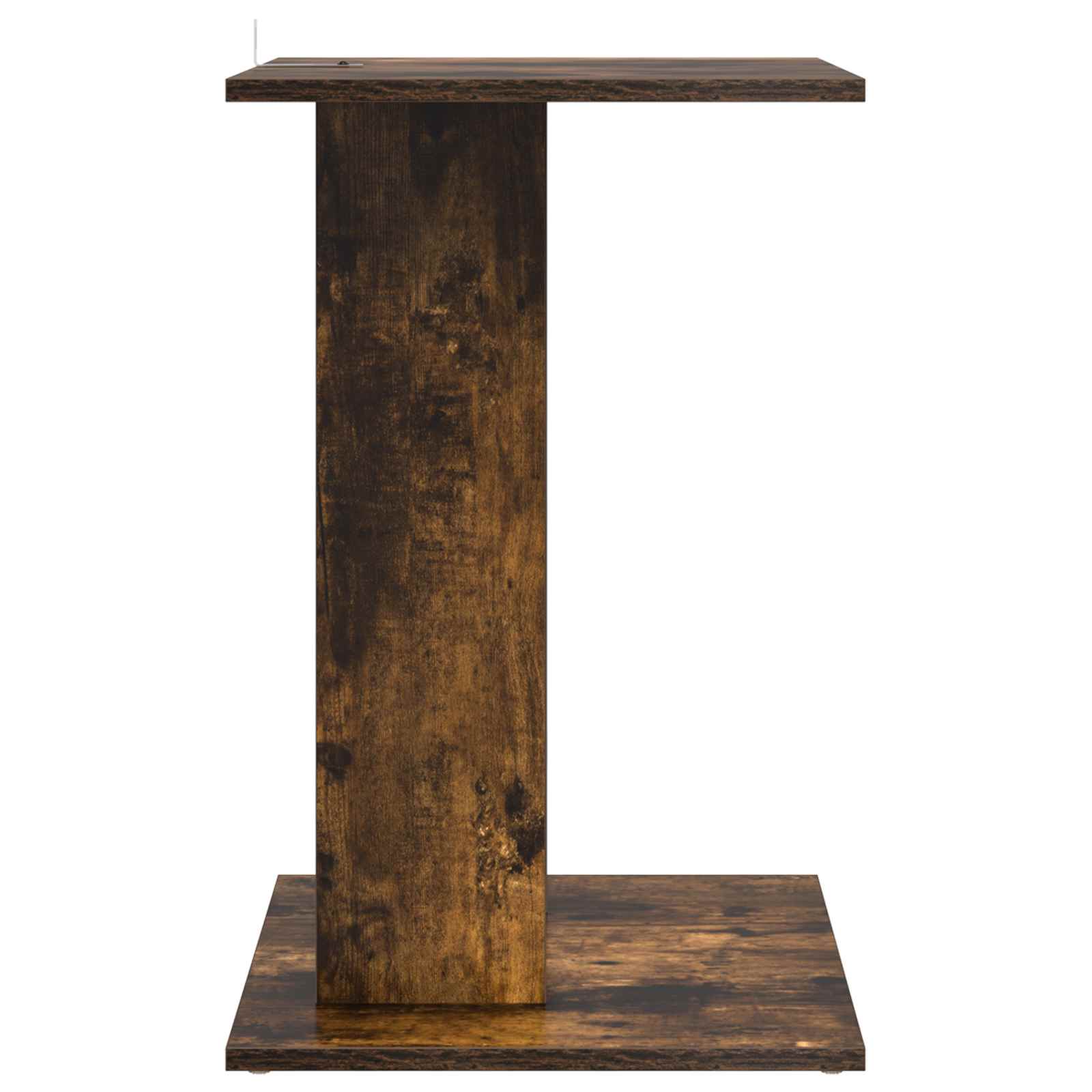 Table d'appoint Chêne fumé 45 x 40 x 62,5 cm Bois d'ingénierie - XIOS
