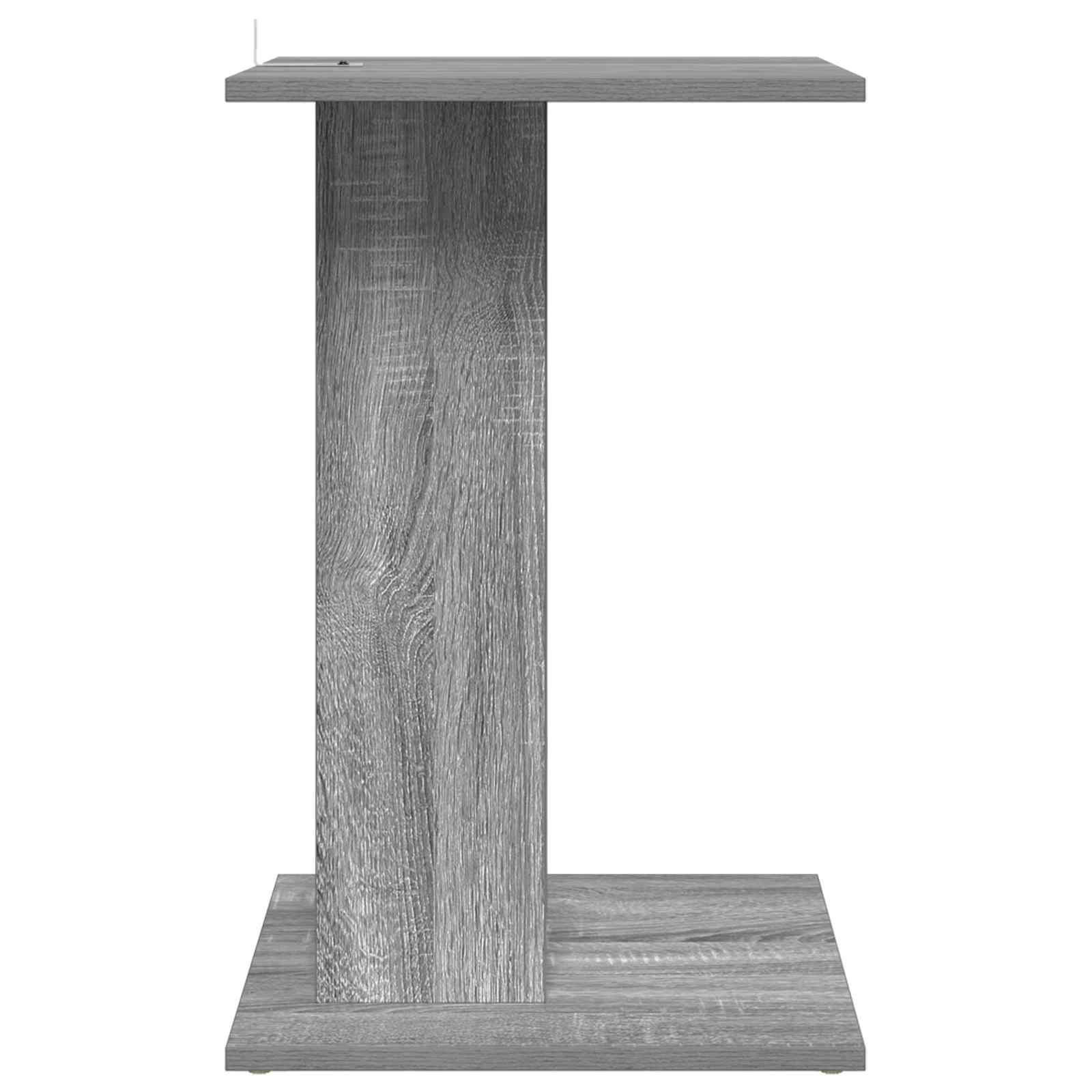 Table d'appoint Gris Sonoma 45 x 40 x 62,5 cm Bois d'ingénierie - XIOS